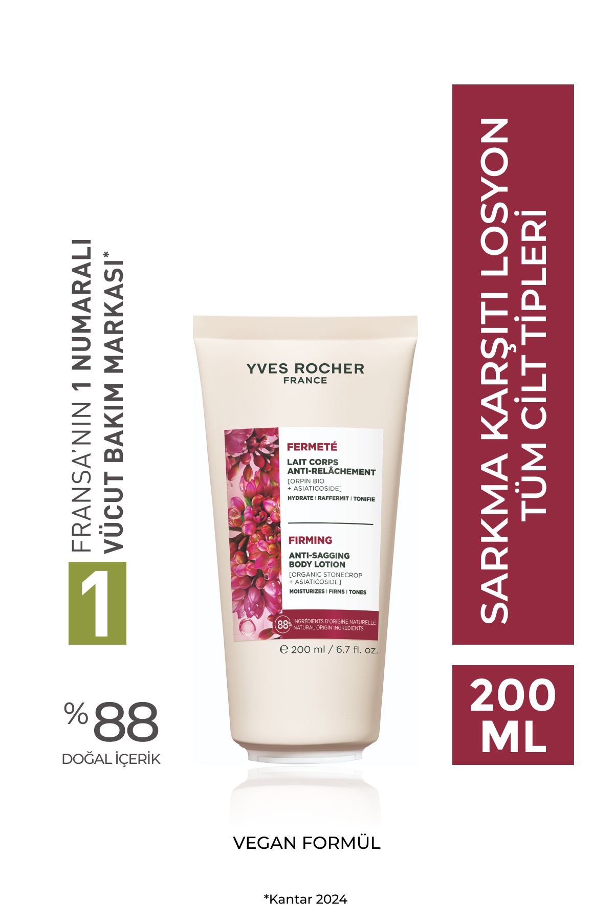 Yves Rocher Sarkma Karşıtı Vücut Losyonu/ Centella Asiatica Özü-17471