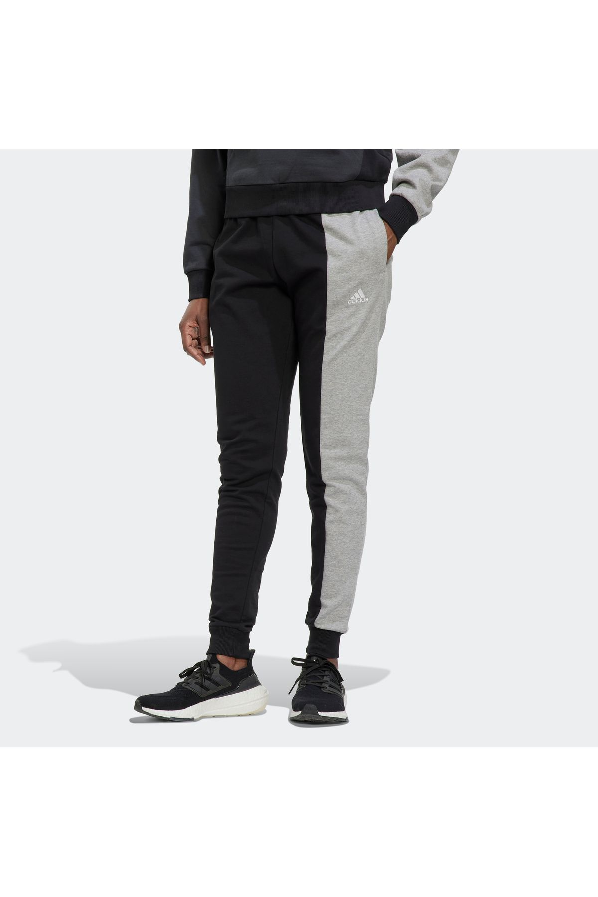 adidas-أساسيات Colorblock Eşofman Altı 2