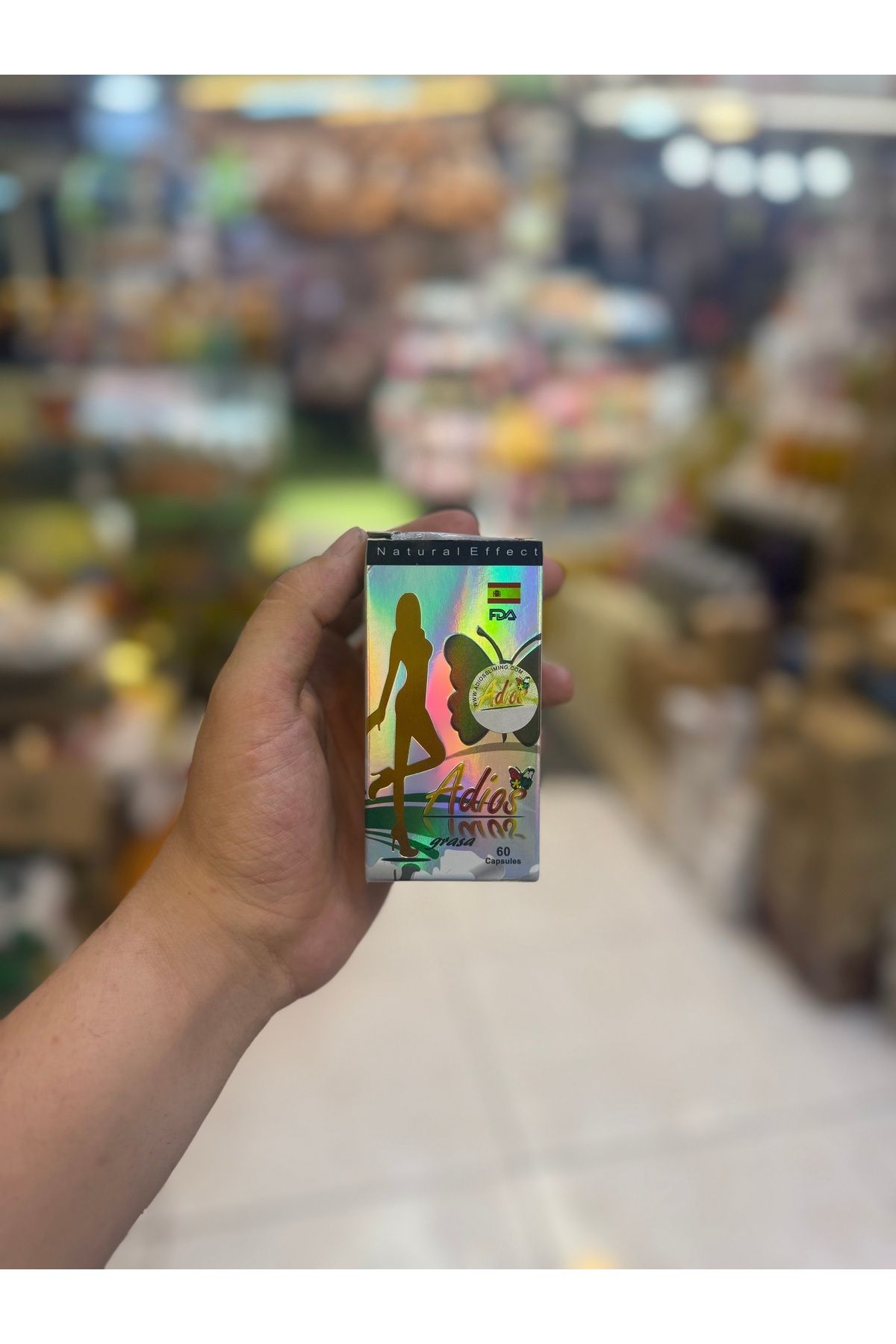 Adios Natural Efect Kilo Vermeye Yardimci Takviye Edici Gıda