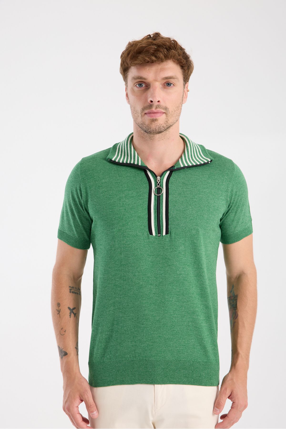 Abbate-Aclub Polo Neck T-Shirt 3