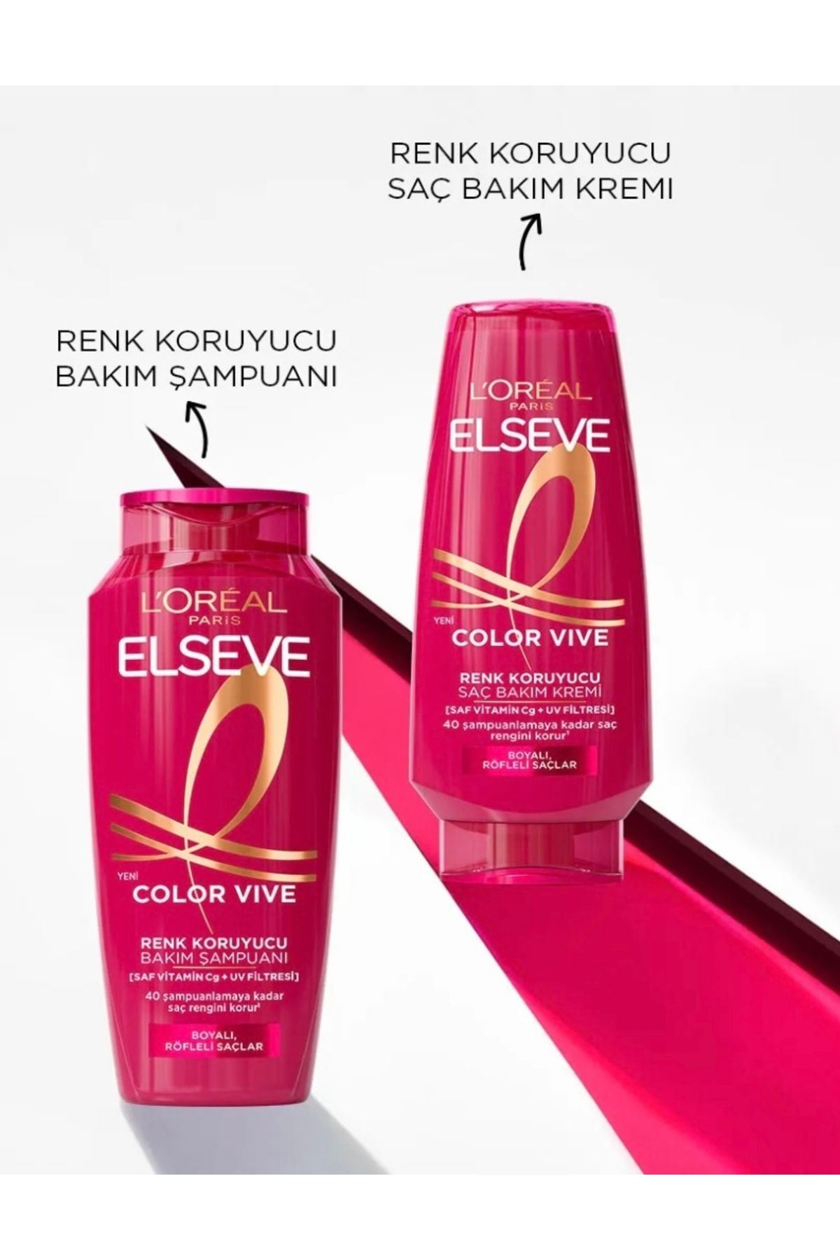 ELSEVE COLOR VIVE ŞAMPUAN300ML+COLOR VIVE KREAM 250ML