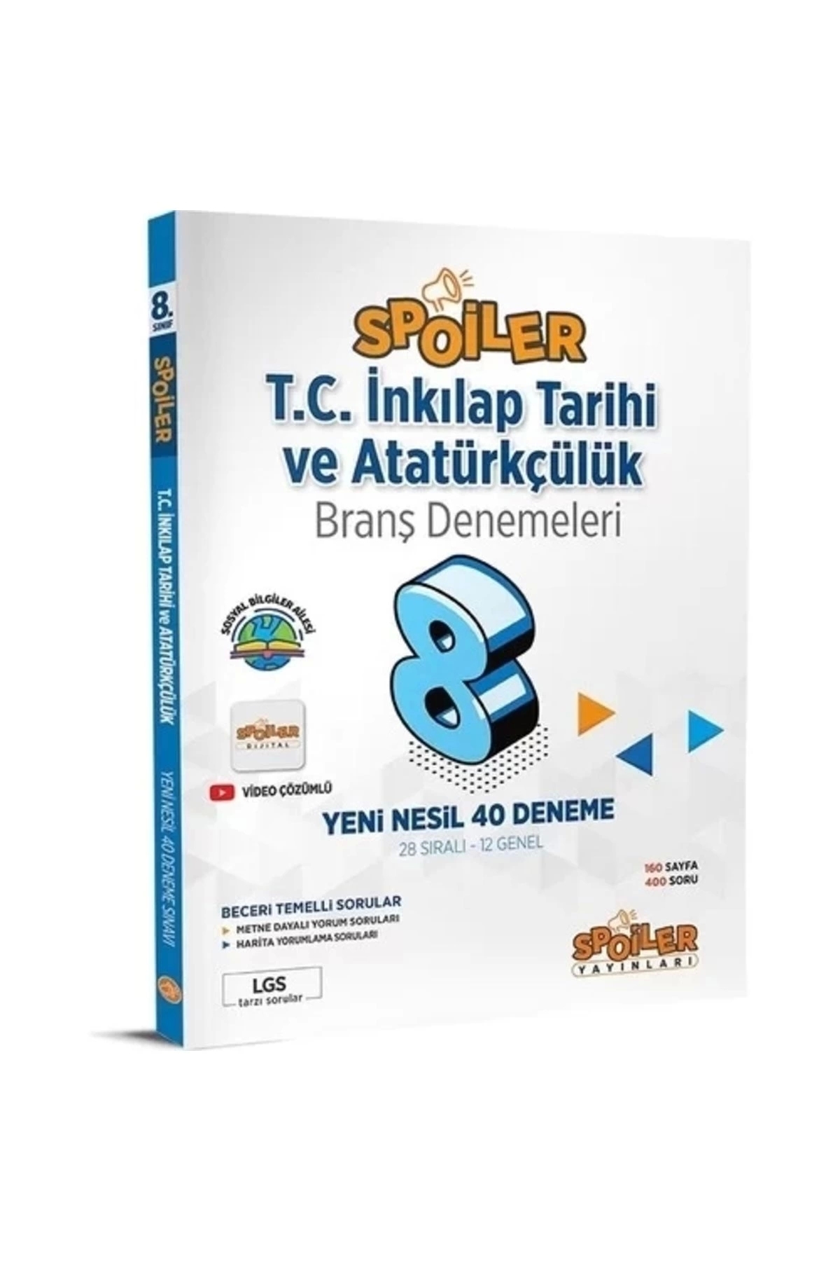 Genel Markalar 8. Sınıf Lgs Inkılap Tarihi Spoiler 40 Deneme Yeni