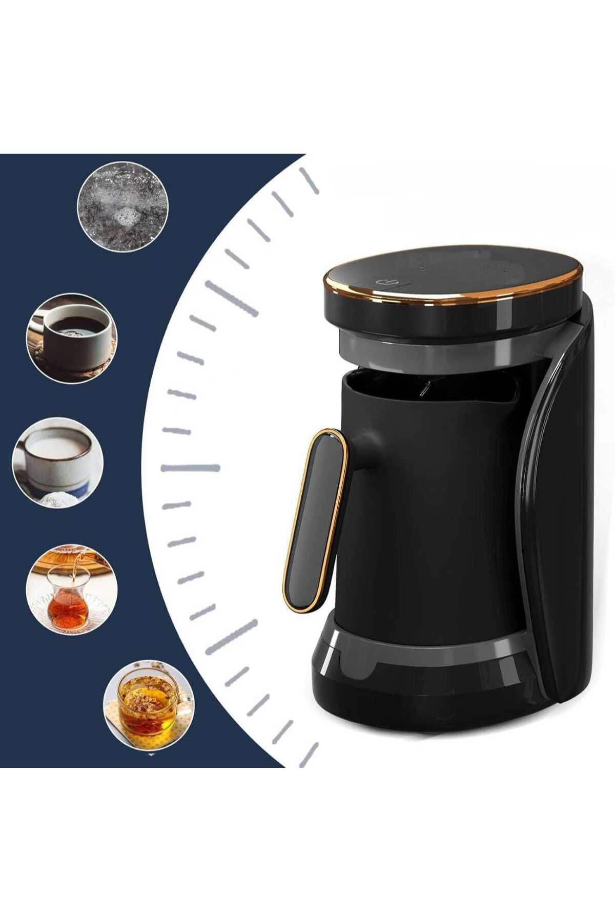 Generic-Turkish Coffee Maker With Smart Touch Button – Non-stick, Multi-function Machine For Hot Drinks 2