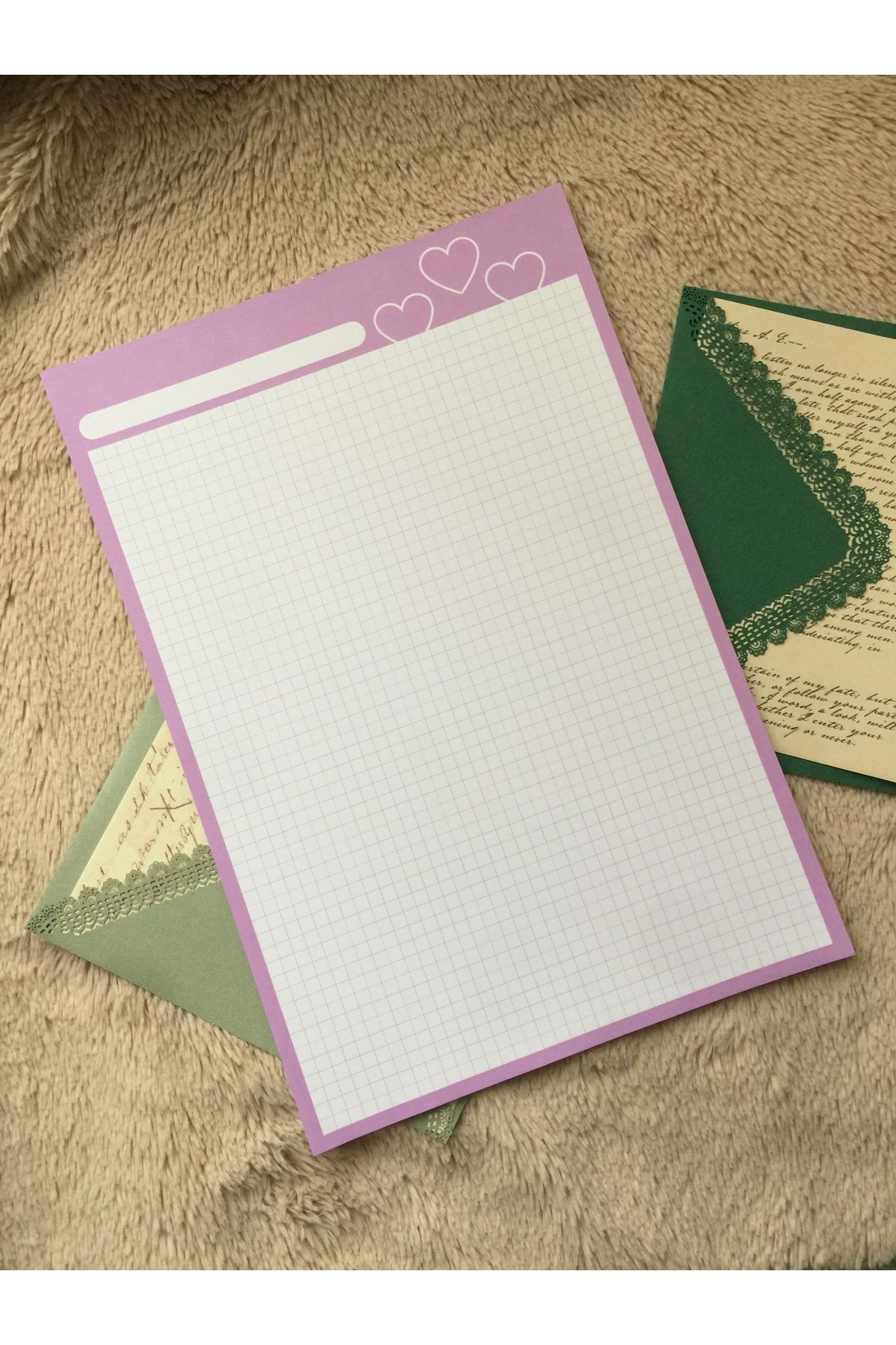LaCerdaDesign A4 Kalpli Notepad, Memopad, Not Defteri