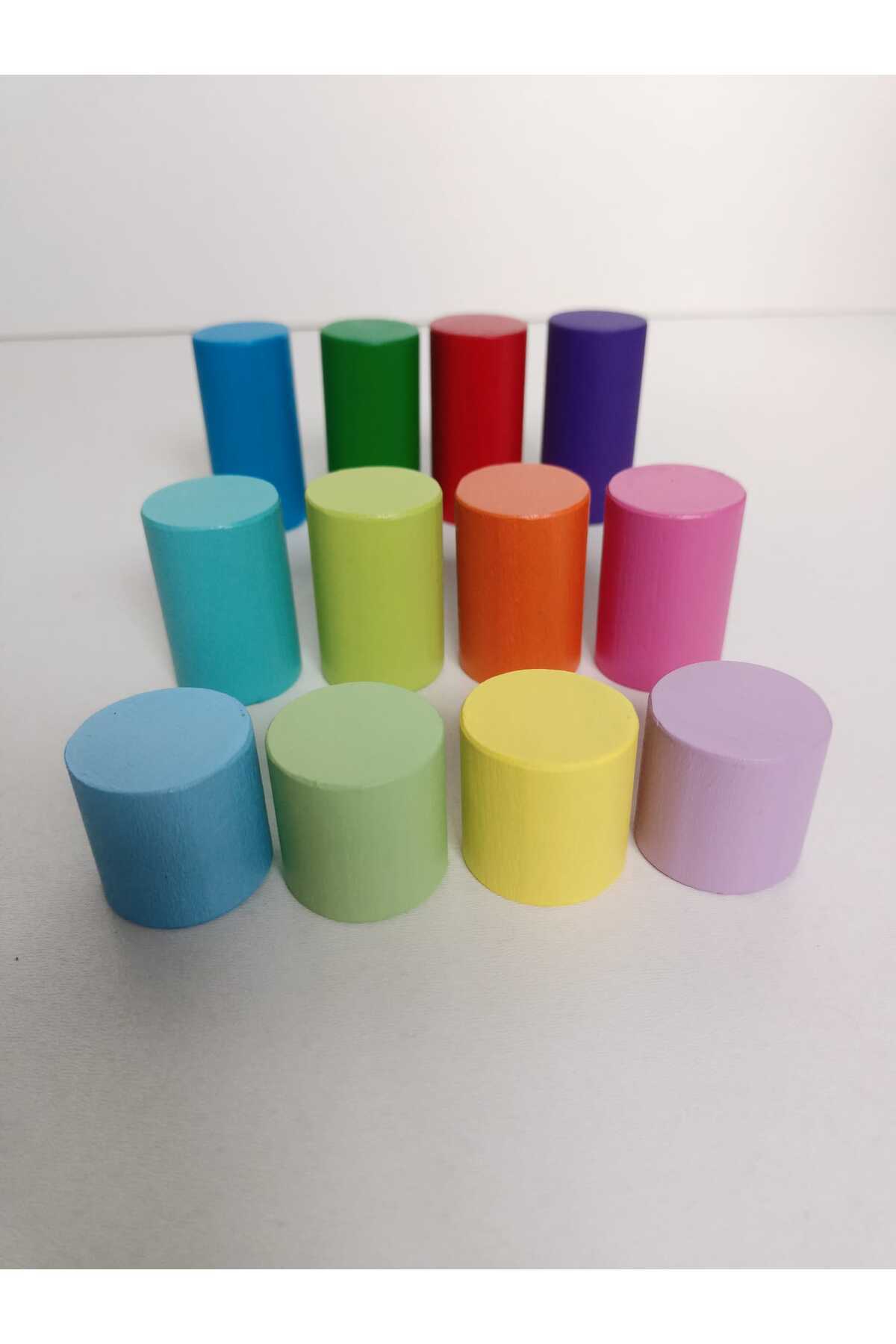 Moccotoys Montessori Eşleştirme Tablalı Silindirler & Eğitici Kartlar & Masif Ahşap fotoğrafı 7 (önizleme)