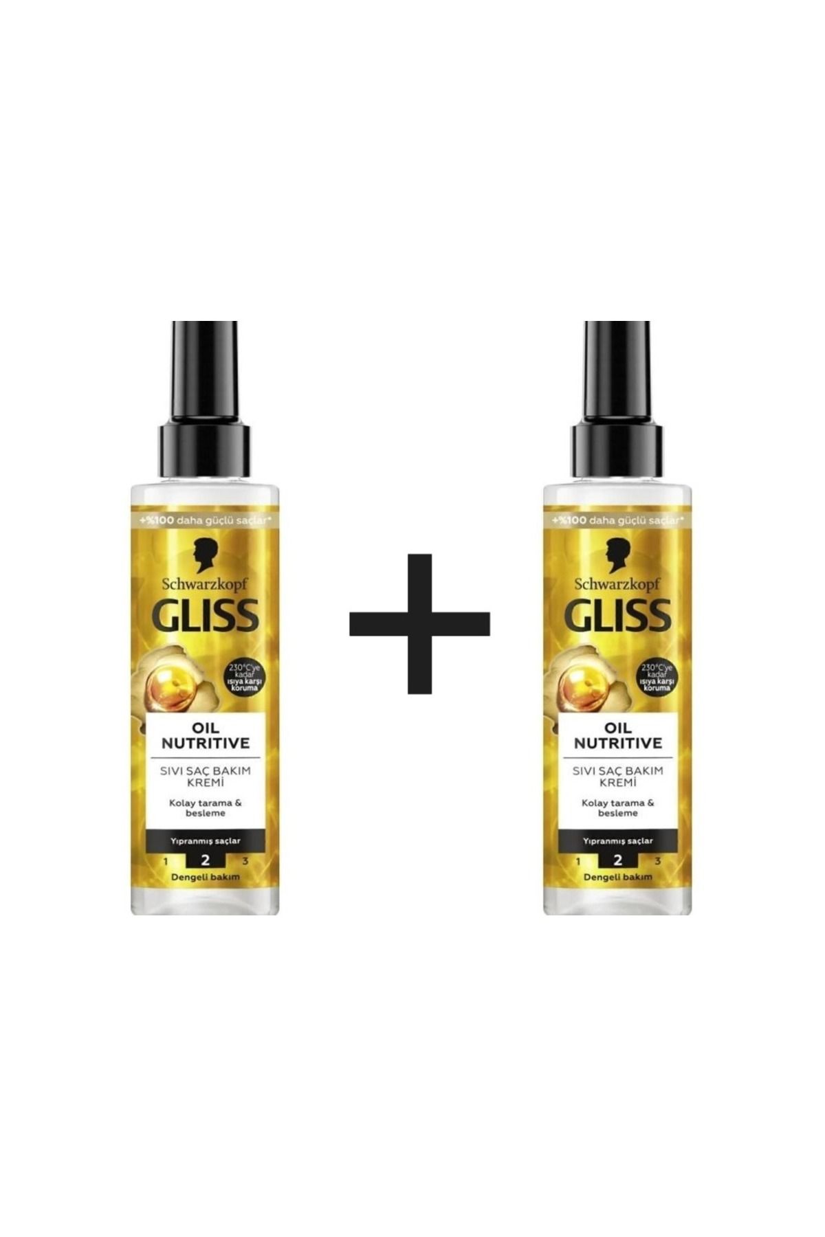 Gliss-Ultimate Oil Elixir Liquid Conditioner 200 ml x 2 Packs 1