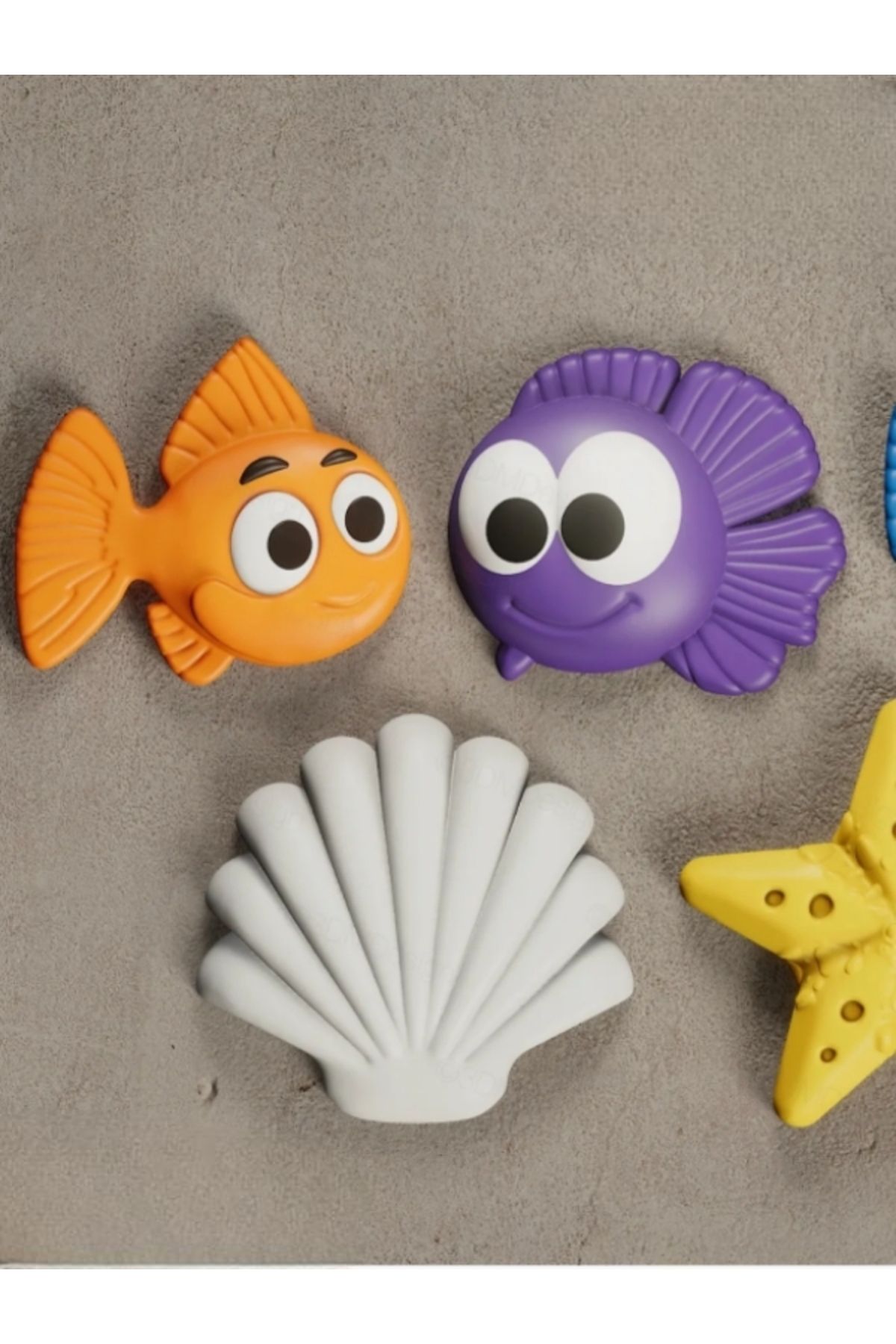 Store Kayıp Balık Temalı 5’li Renkli Magnet Seti – Sevimli Buzdolabı Süsü Magneti