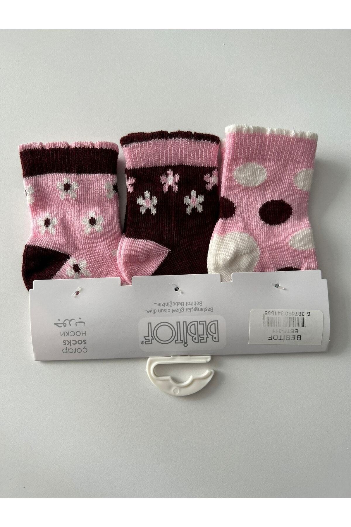 Bebitof Yenidoğan Kız Bebek Çorap fotoğrafı 3 (önizleme)