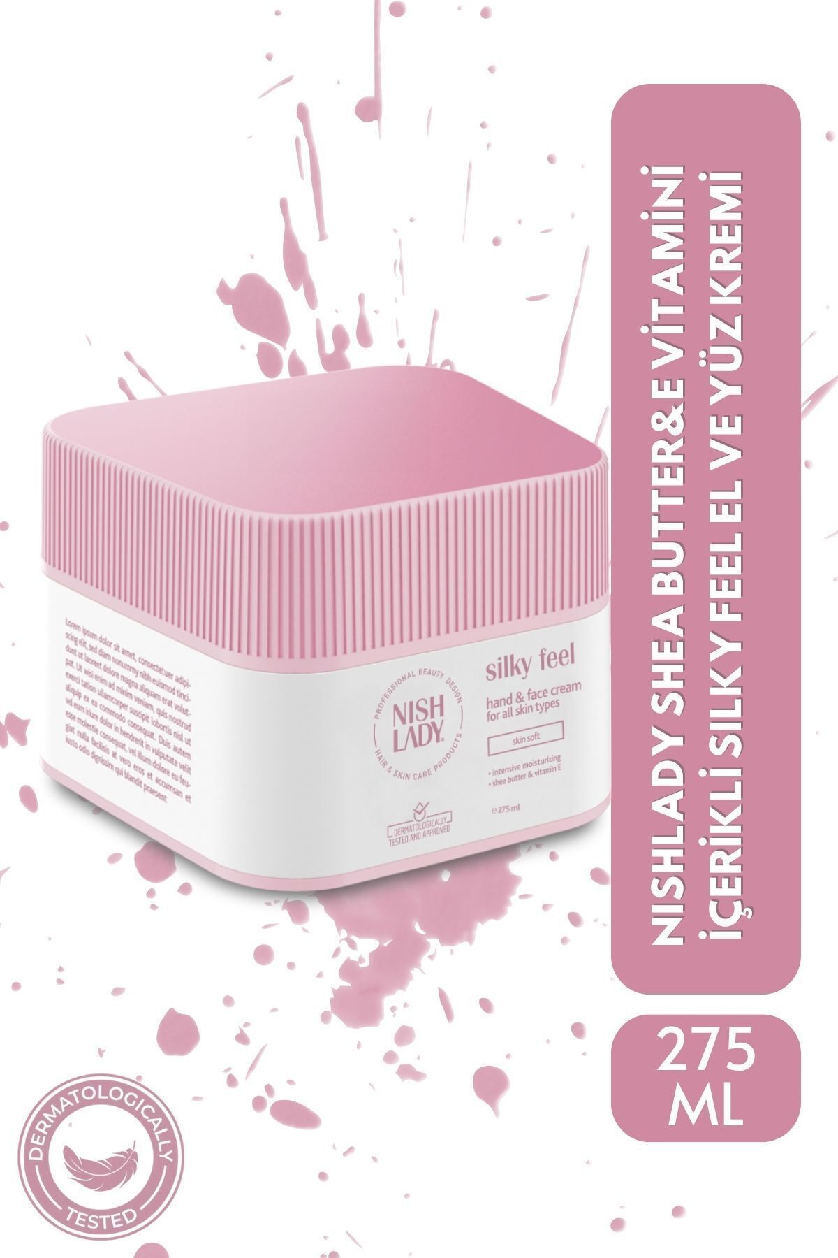 NISHLADY El Ve Yüz Kremi - E Vitamini, Shea Butter Içerikli Yoğun Nemlendirme