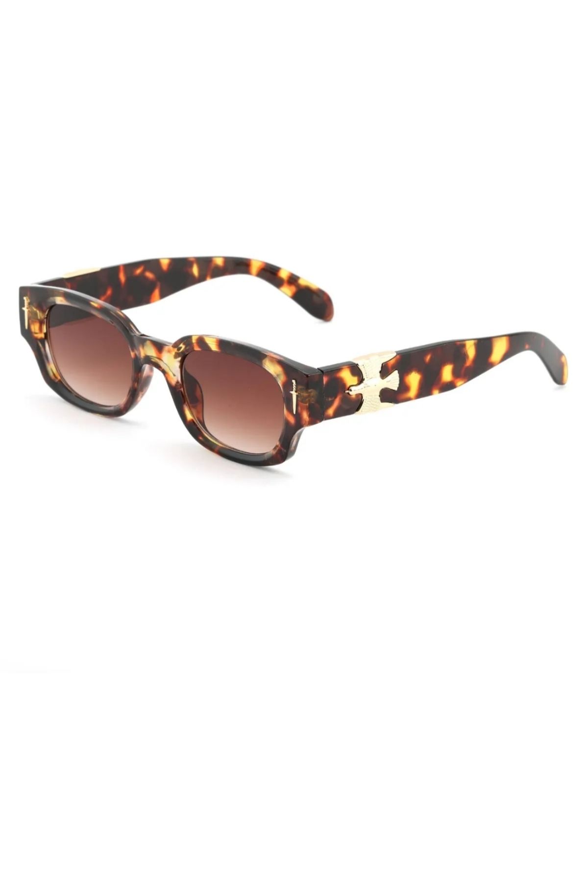 Pierre Lotus PİERRE LOTUS UNISEX OVAL KILIÇLI GÜNEŞ GÖZLÜĞÜ PLG1129