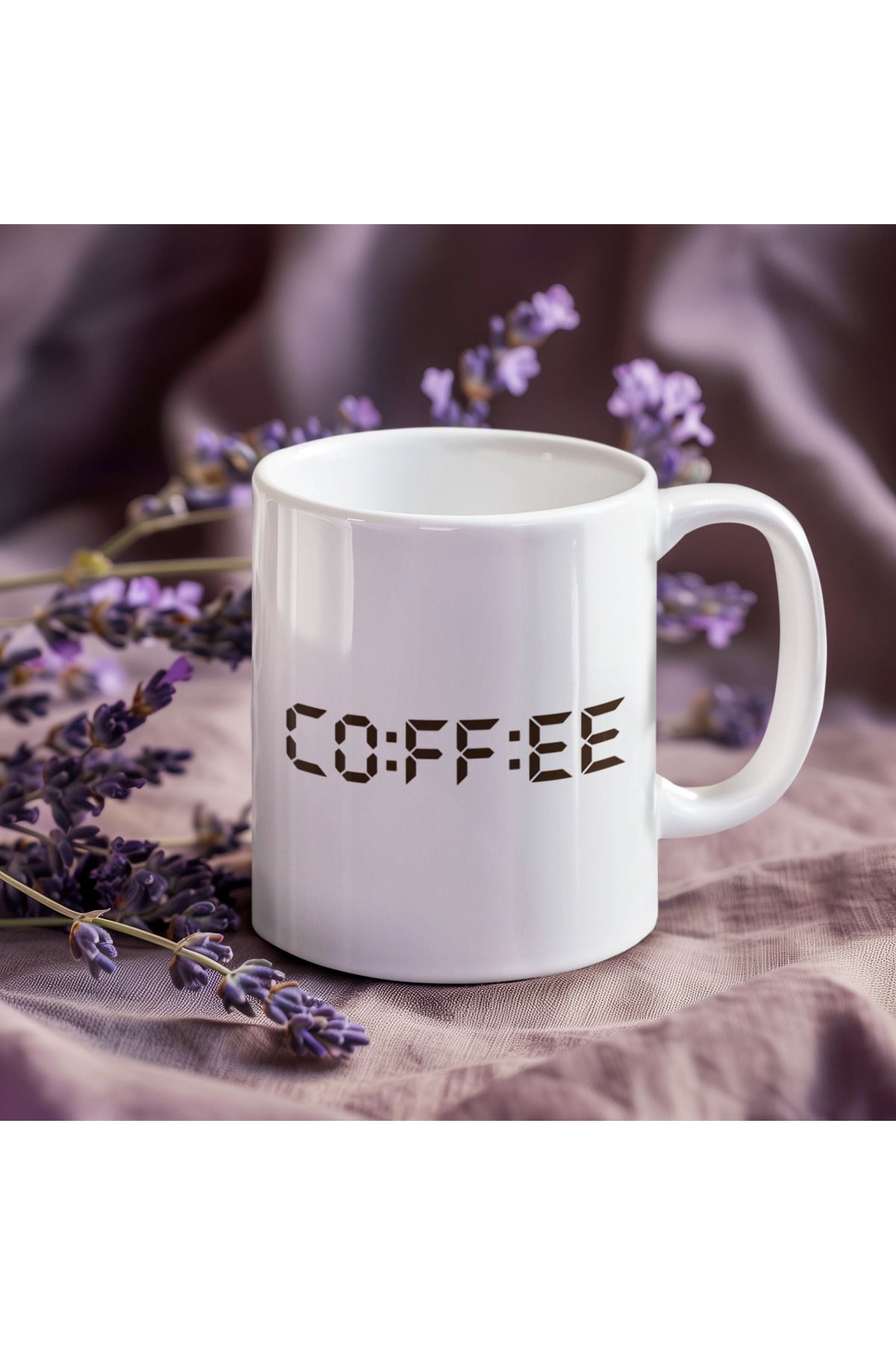 Butik “Digital Coffee” Minimalist Yazılı Kupa