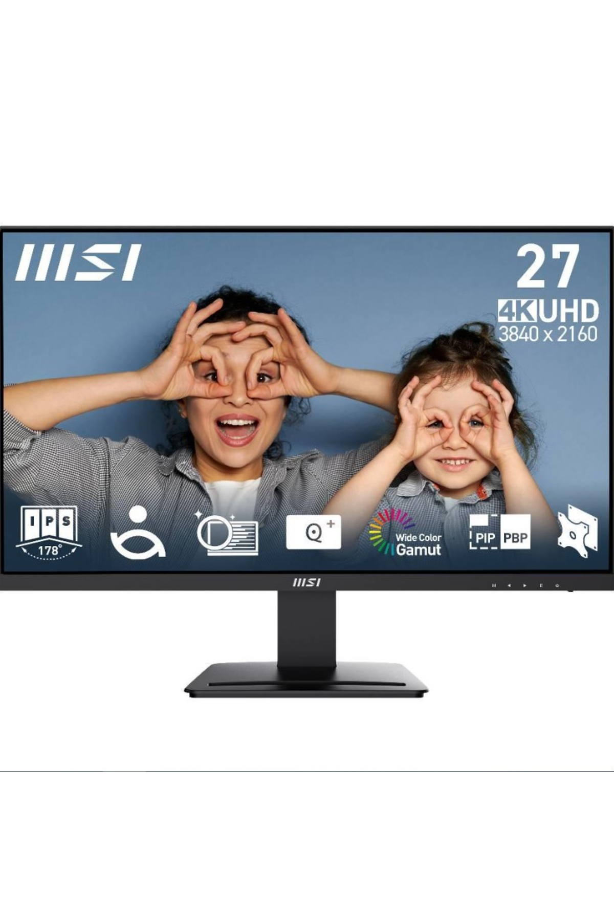 Pro Mp273u 27" 4ms 60hz Hdmı Dp Anti-glare Hdr Ready Adaptive-sync Uhd Ips Monitör