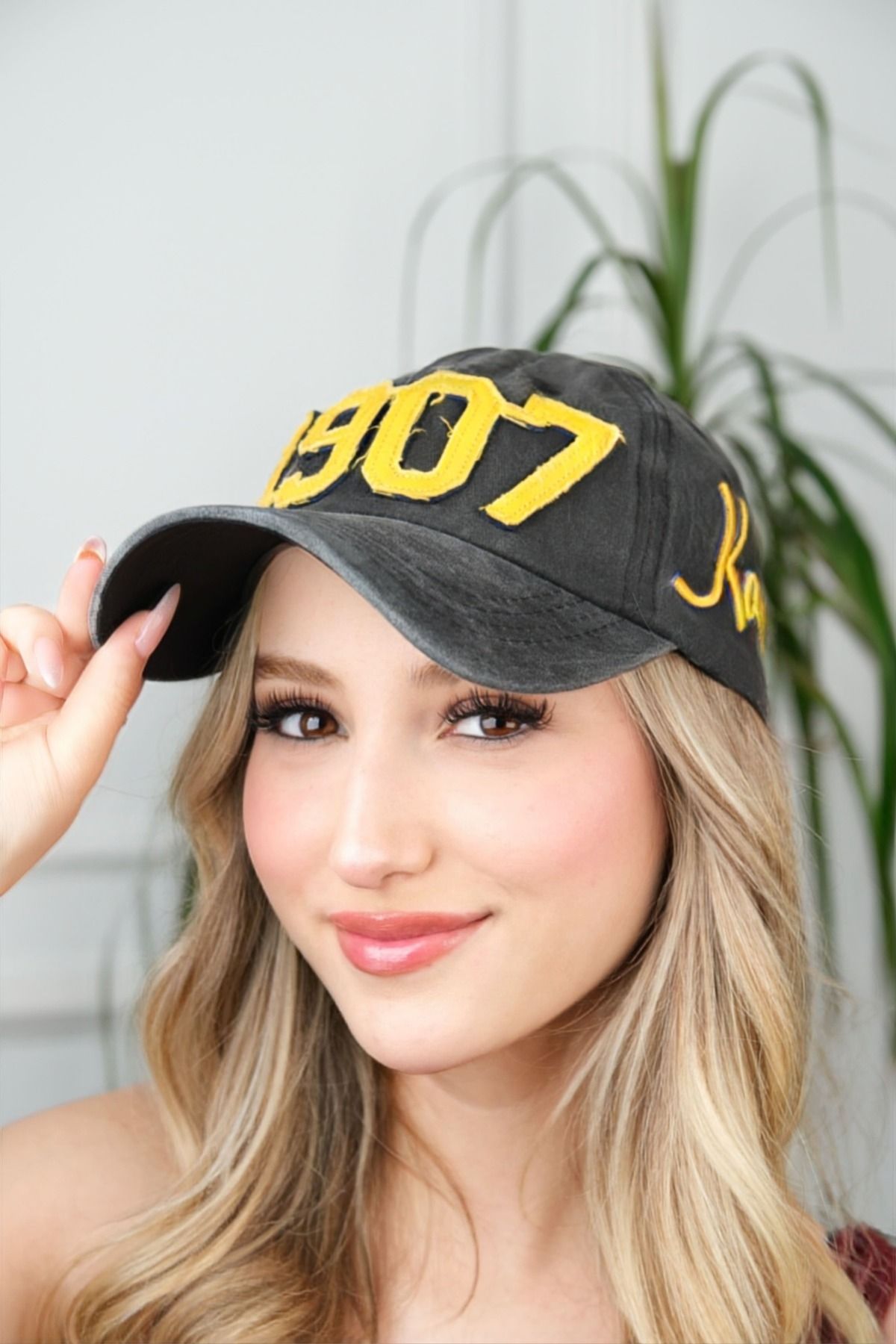 Jack Ferrero UNİSEX ESKİTME GÖRÜNÜMLÜ CAP ŞAPKA / BASEBALL CAP / HİPHOP ŞAPKA