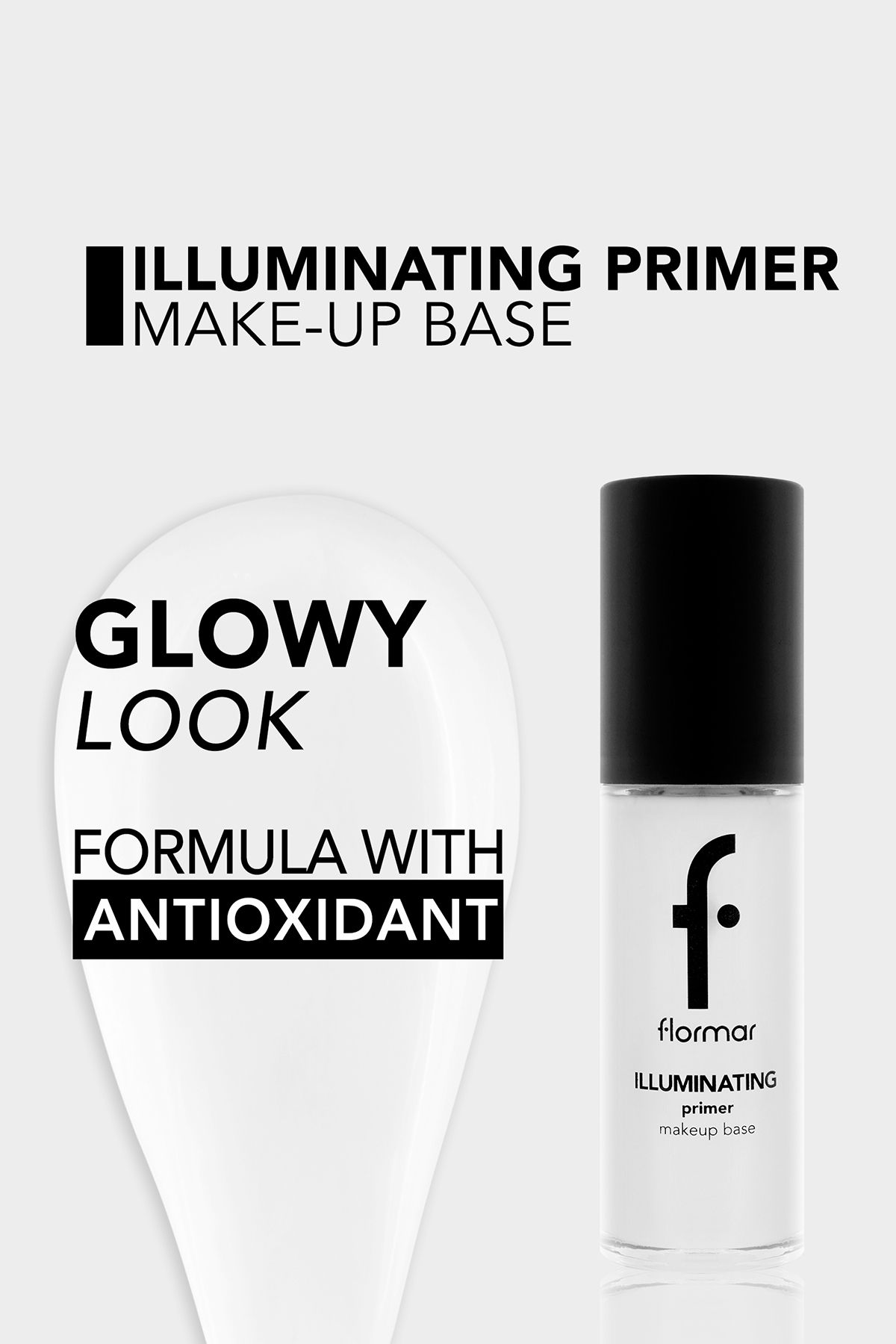 Flormar-Illuminating Makeup Base with Antioxidants - Illuminating Primer Makeup Base - 001 -8690604164660 4