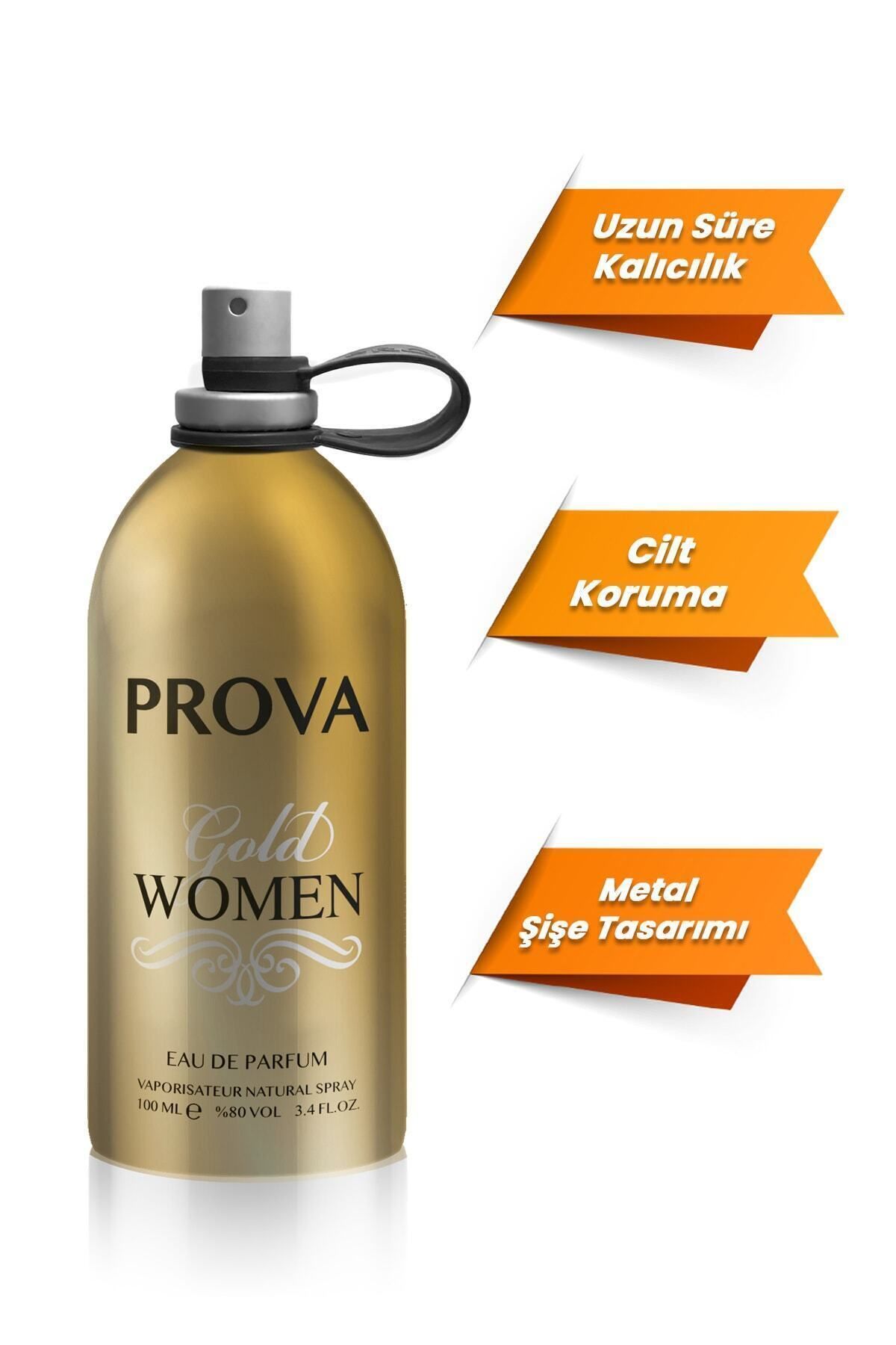 Prova عطر زنانه Gold ادوپرفیوم گلدار 100 میلی لیتر