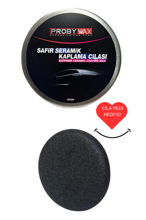 PROBYWAX EXCLUSIVE CAR CARE Safir Seramik Kaplama Cilası 100 Gr | Seramik Wax...