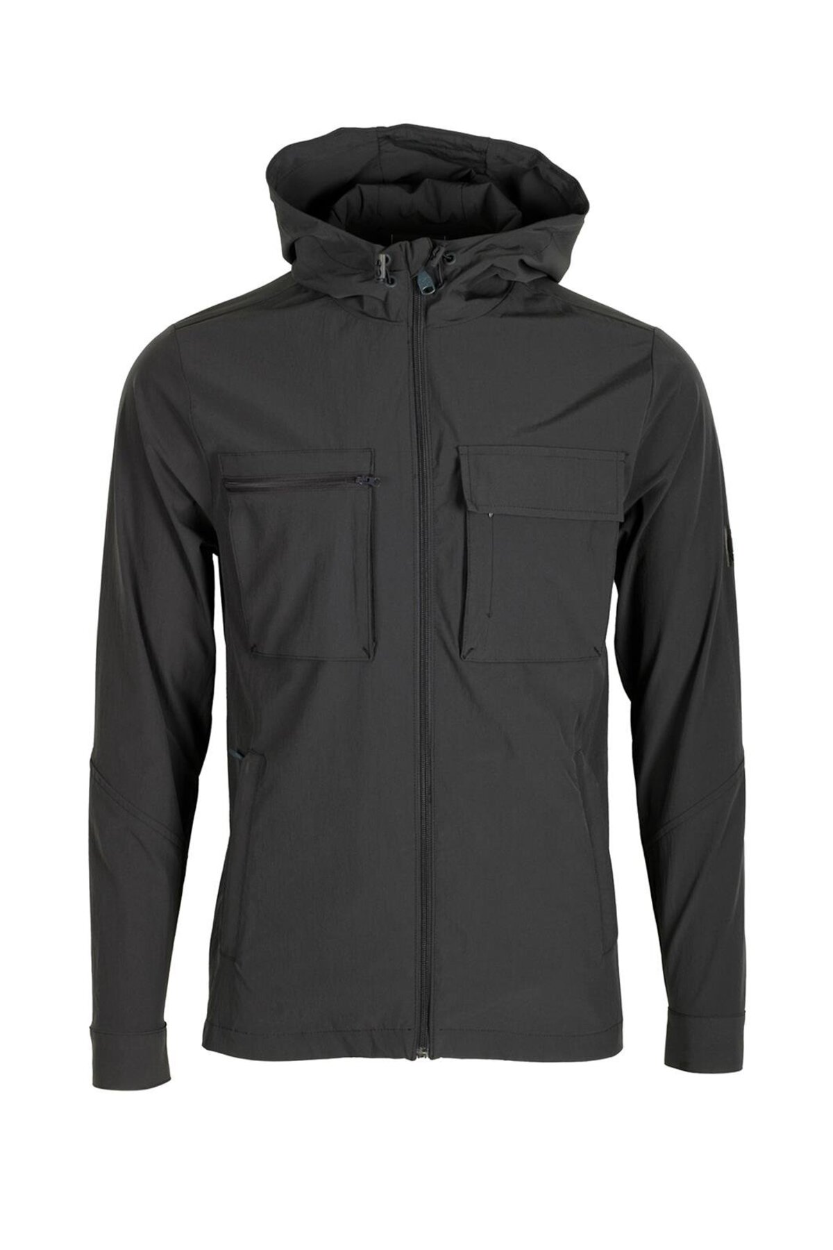 پالتو مردانه ضد آب کلاه دار بدون آستر، مناسب برای فصل بهار و پاییز ۴۵۱۱