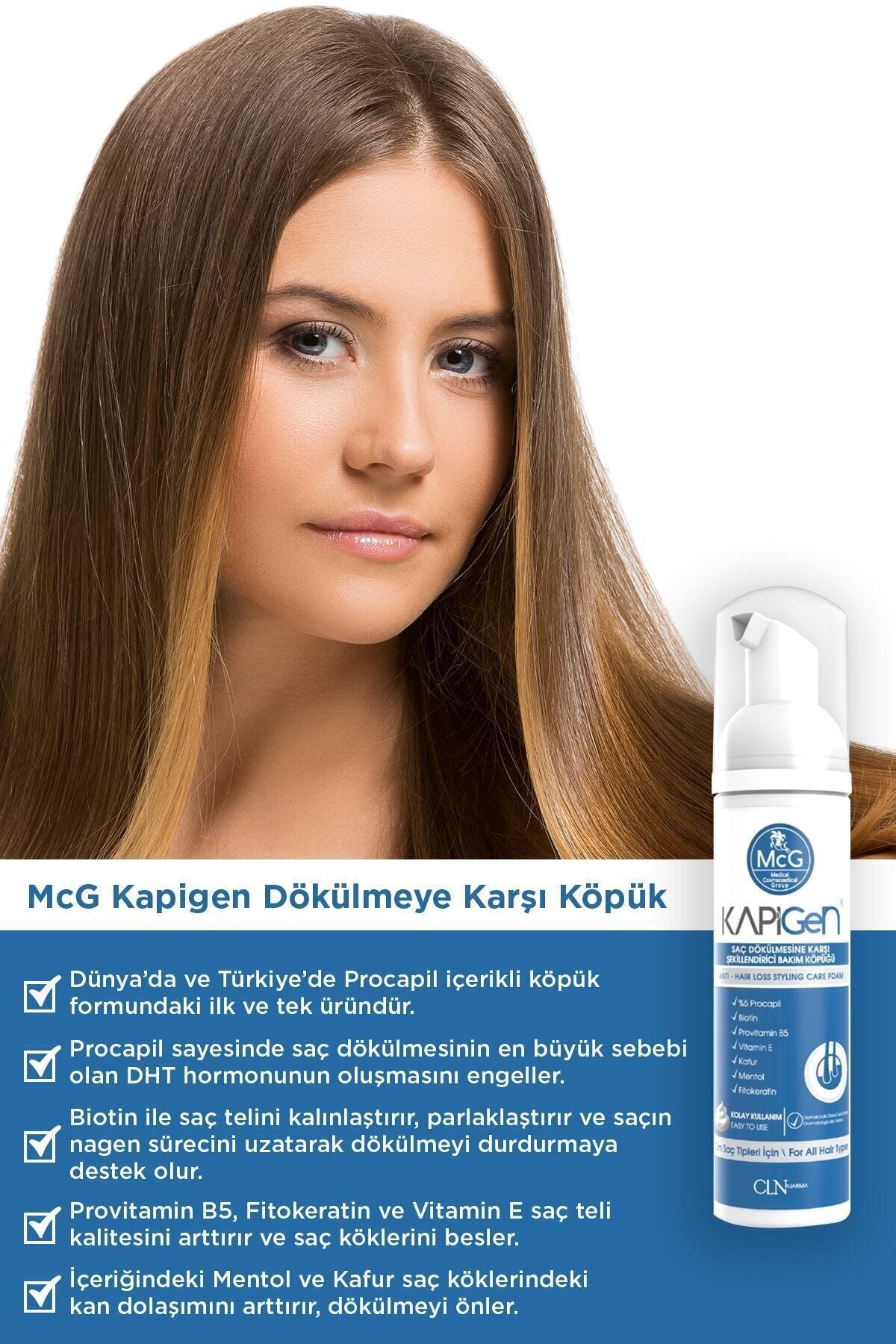 Kapigen Saç Dökülmesine Karşı %5 Procapil Içerikli Köpük — KPGN07 — تصویر 6 از 7