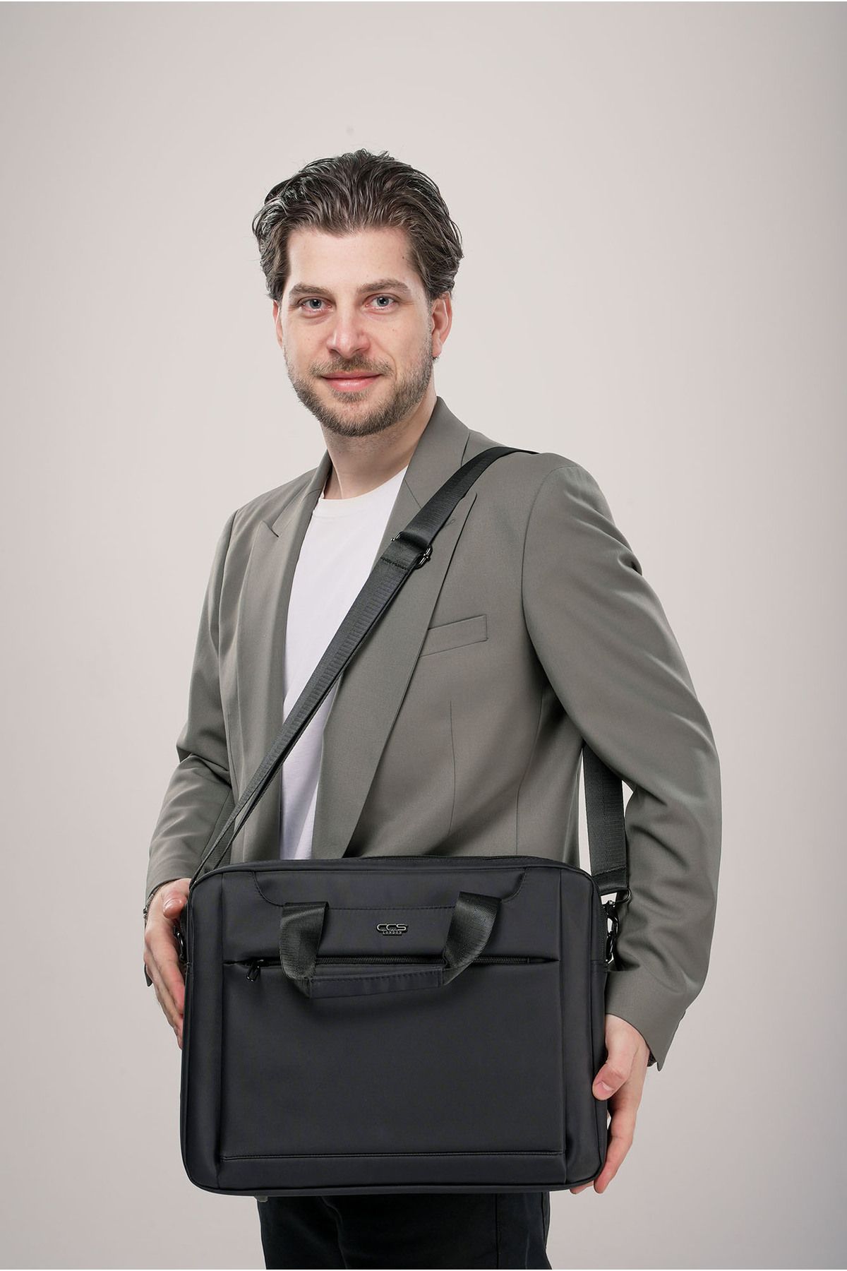 ÇÇS-Men's Briefcase Ccs71467 2