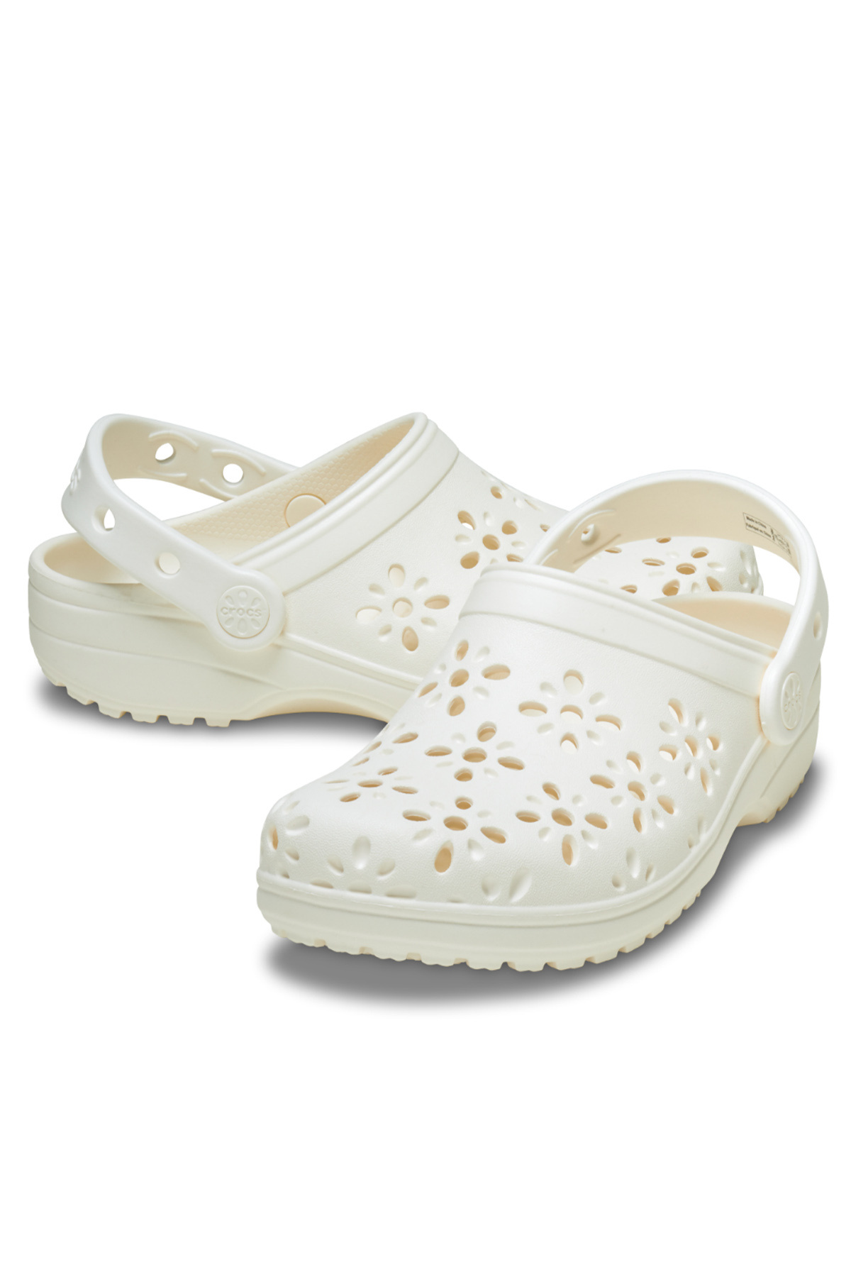 Crocs-Classic Floral Cut Out Clog Women's Slippers 2
