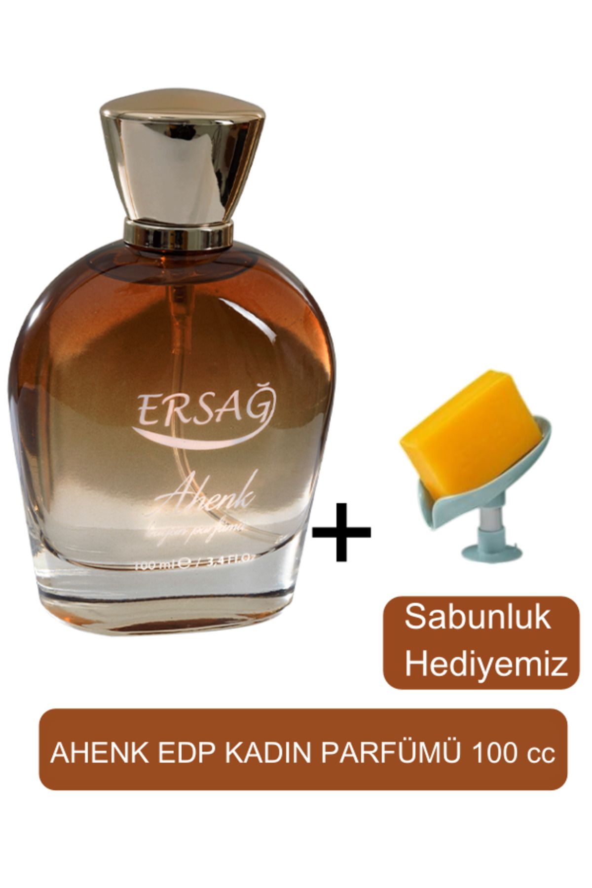 Ersağ Ahenk Kadın Parfüm 100cc - Sabunluk Hediyemiz 5013-07