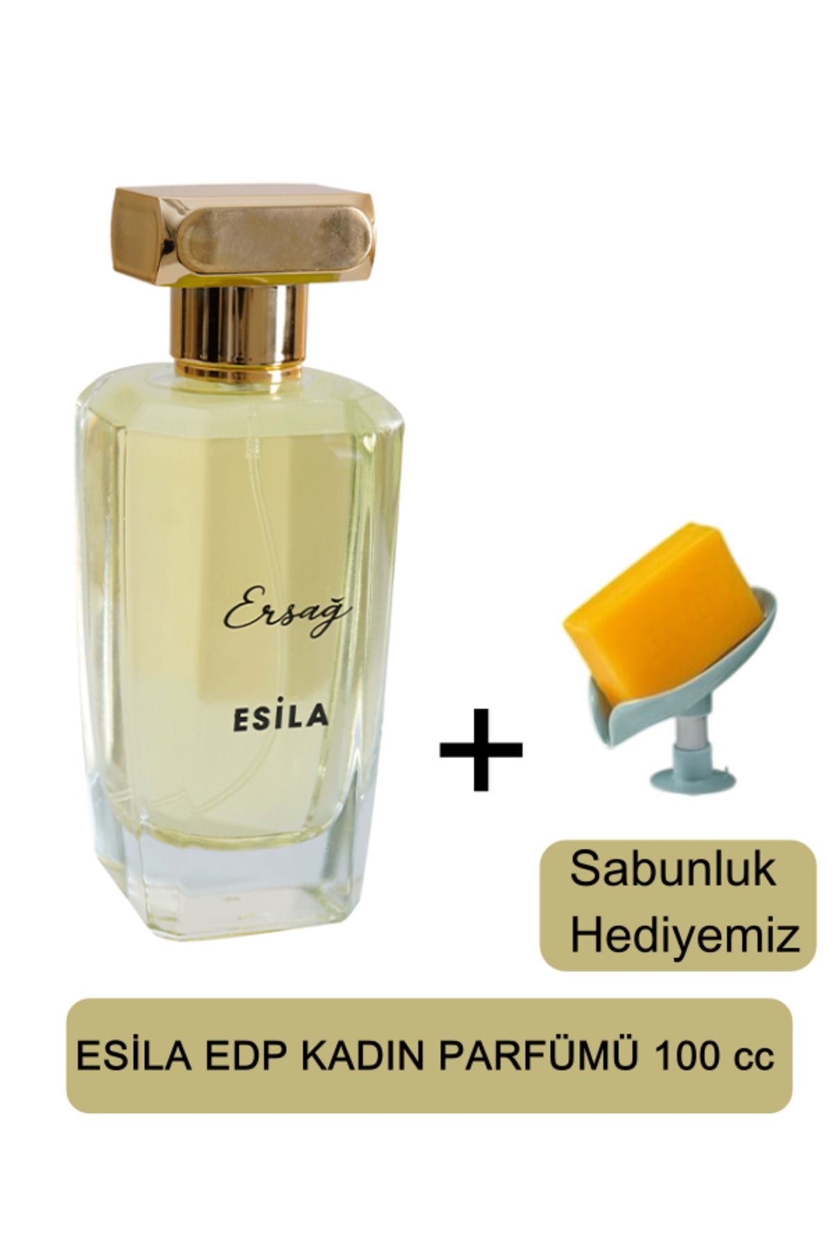 Ersağ Esila Kadın Parfüm 100cc - Sabunluk Hediyemiz 5010-04