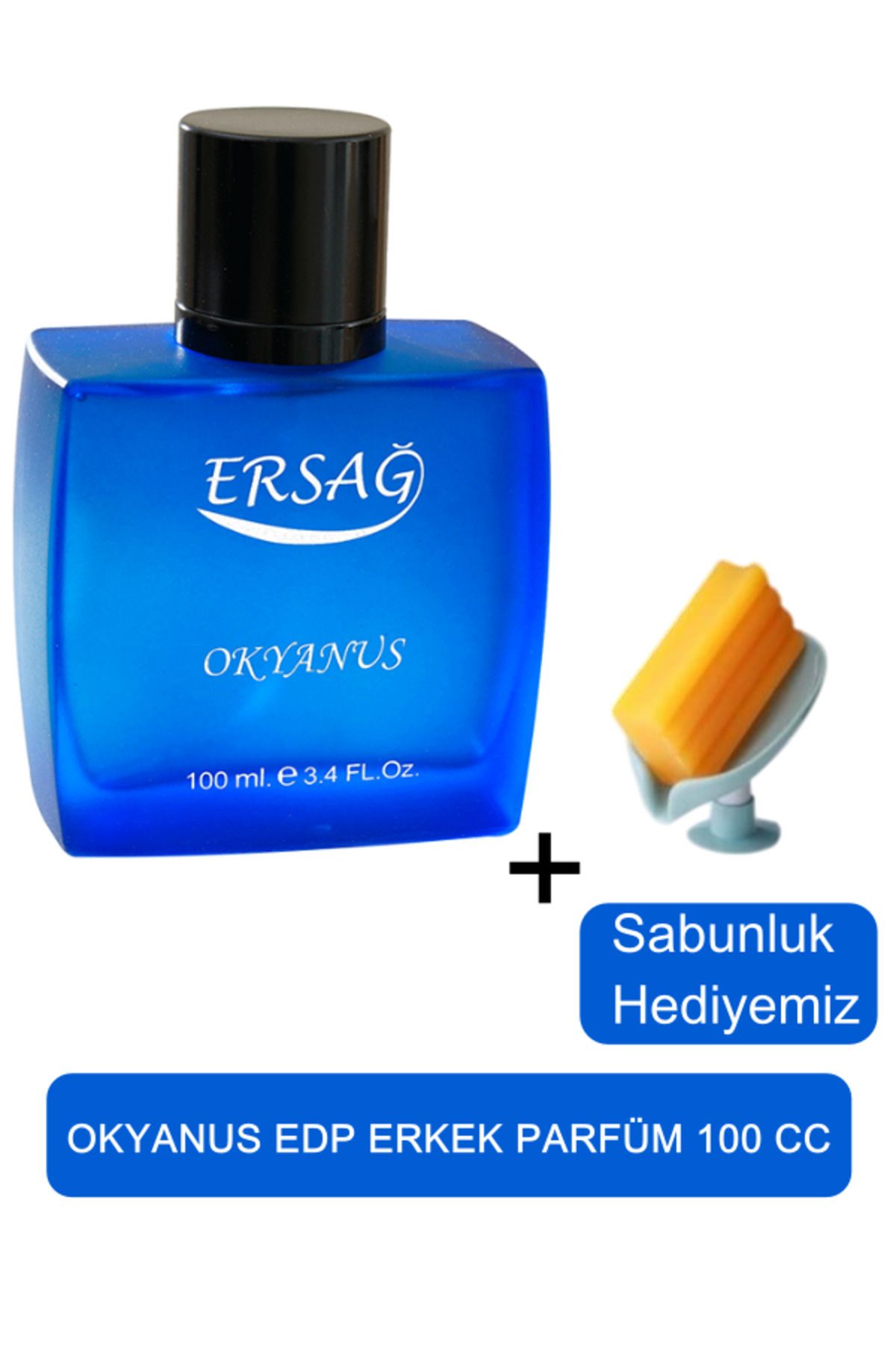 Ersağ Okyanus Erkek Parfüm 100cc - Sabunluk Hediyemiz 1007-088