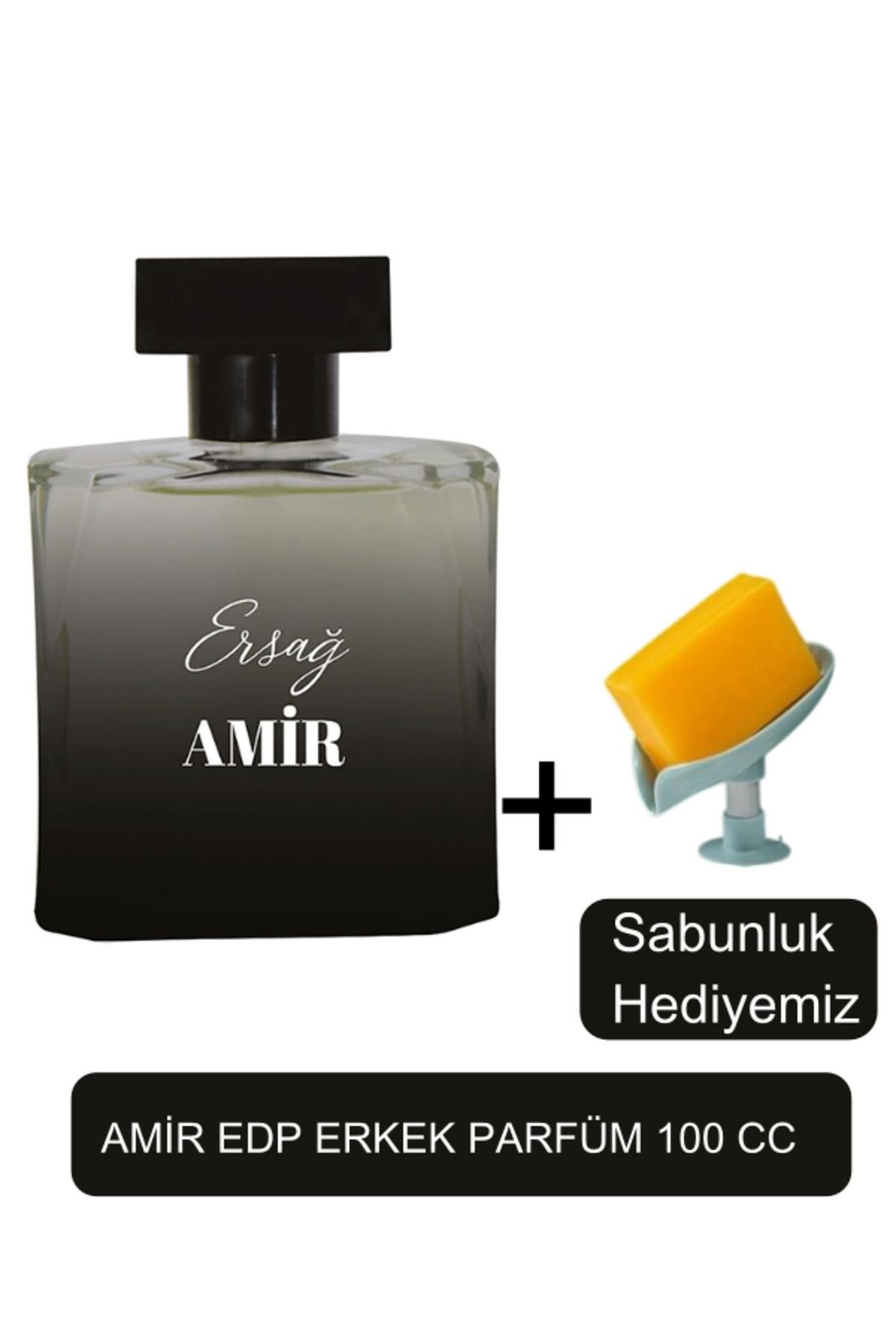 Ersağ Amir Erkek Parfüm 100cc - Sabunluk Hediyemiz 1009-01