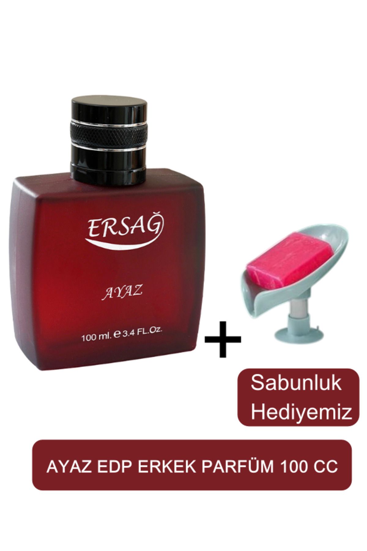 Ersağ Ayaz Erkek Parfüm 100cc - Sabunluk Hediyemiz 1009