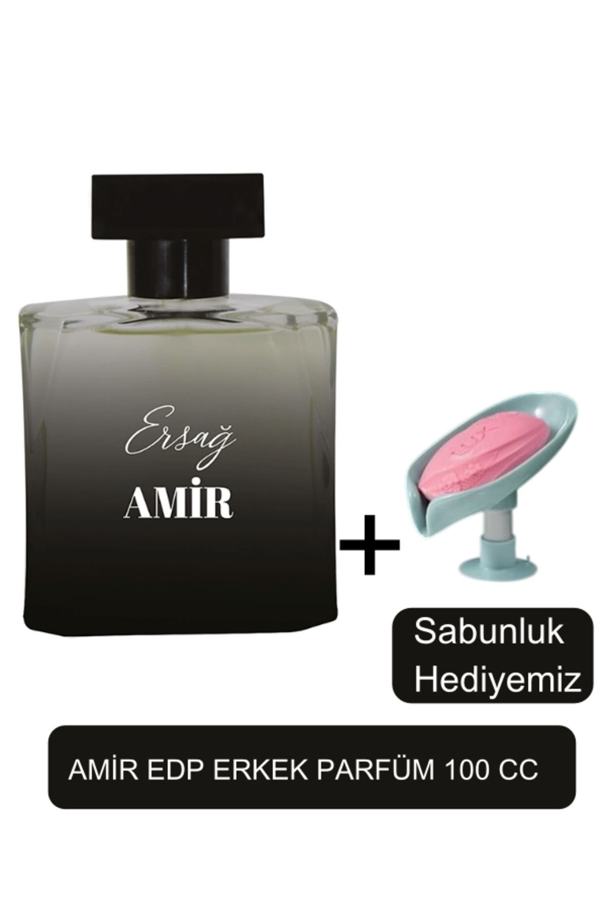 Ersağ Amir Erkek Parfüm 100cc - Sabunluk Hediyemiz 1009-05