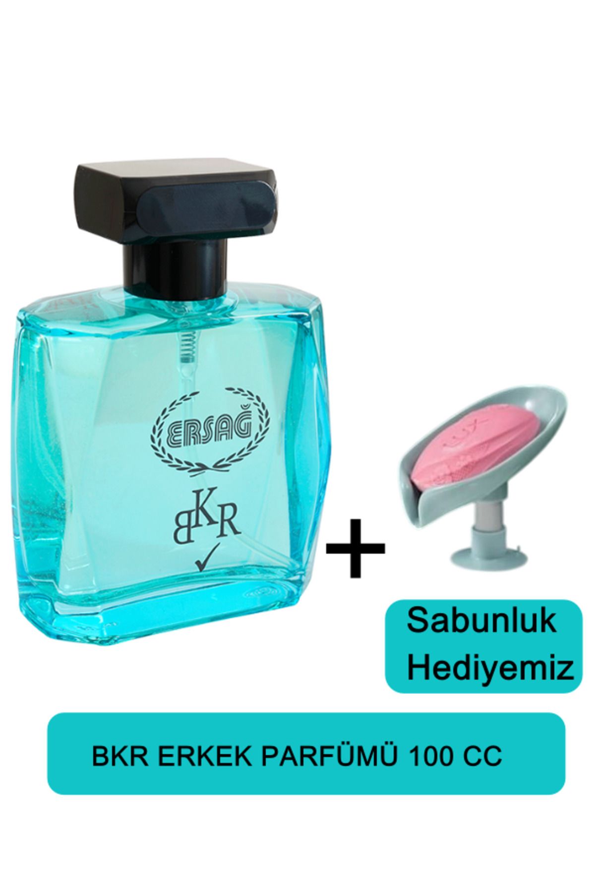 Ersağ BKR Erkek Parfüm 100cc - Sabunluk Hediyemiz 1008-06
