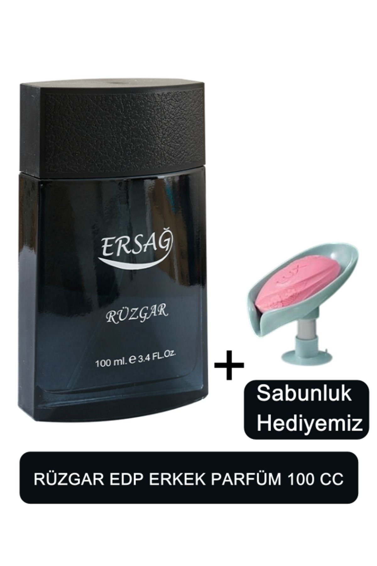 Ersağ Rüzgar Erkek Parfüm 100cc - Sabunluk Hediyemiz 1003-08