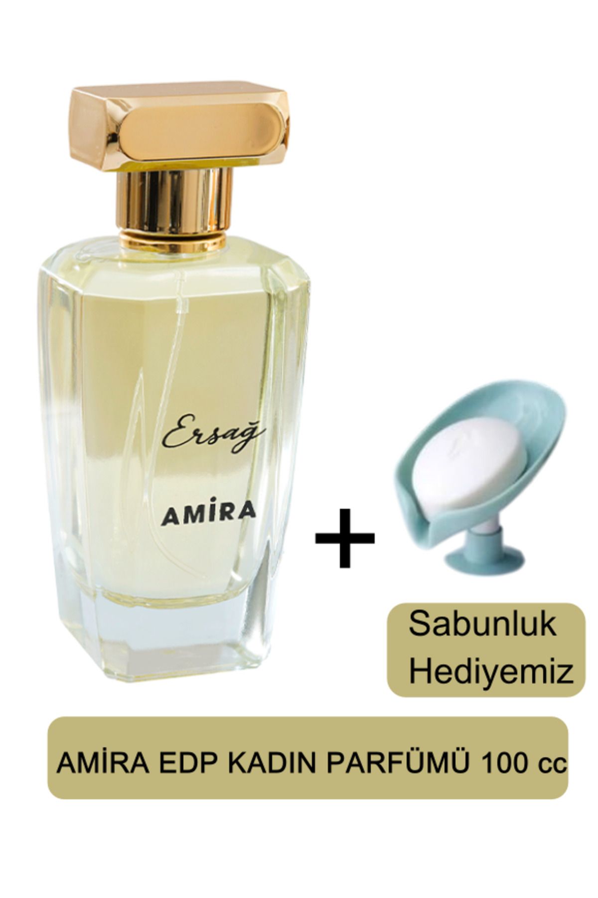 Ersağ Amira Kadın Parfüm 100cc - Sabunluk Hediyemiz 5011-012