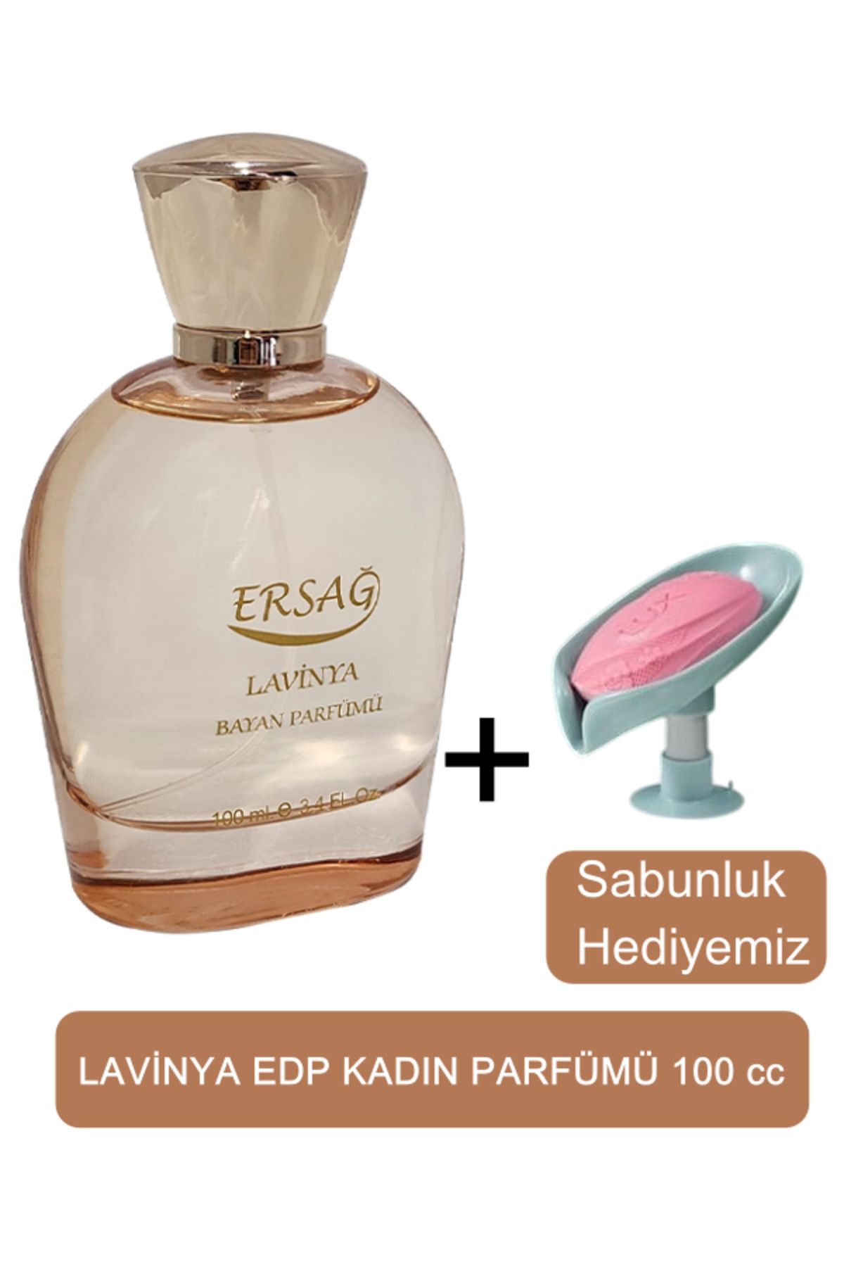 Ersağ Lavinya Kadın Parfüm 100cc - Sabunluk Hediyemiz 5007-08
