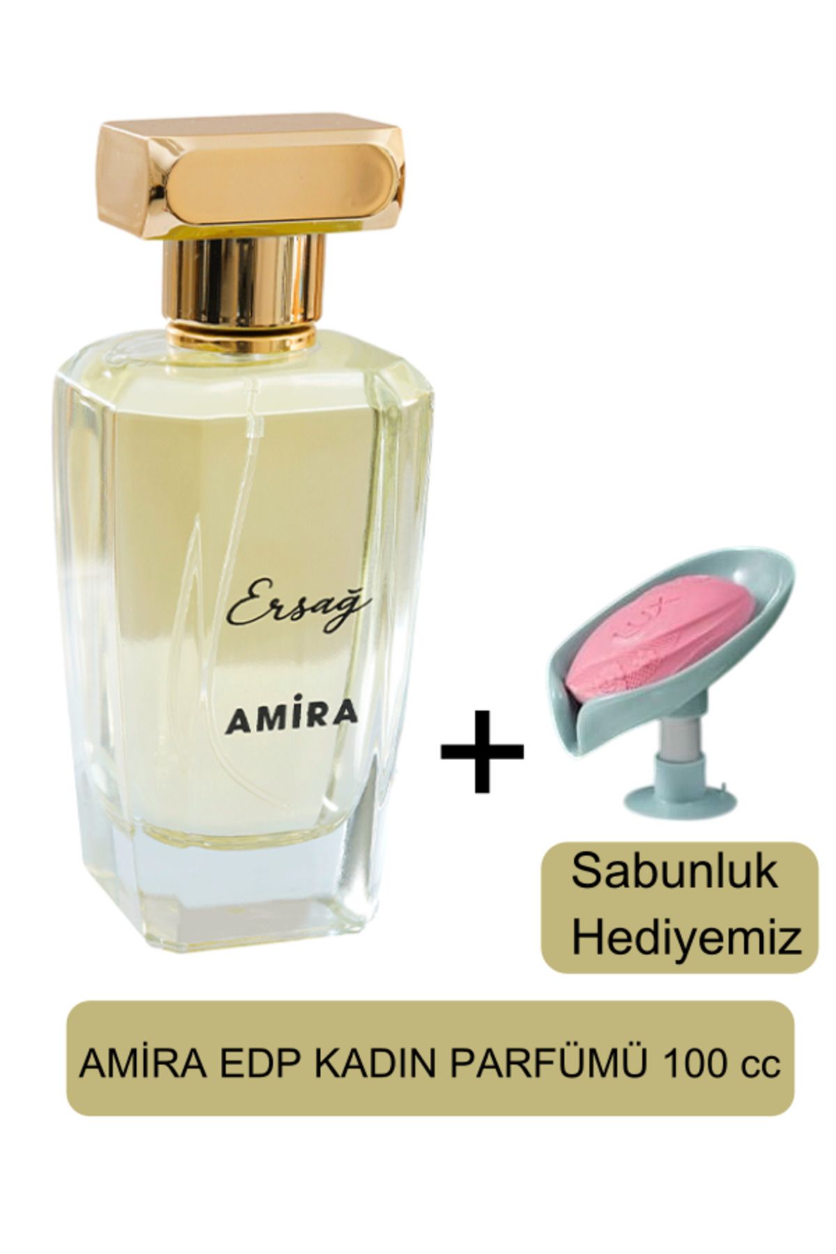 Ersağ Amira Kadın Parfüm 100cc - Sabunluk Hediyemiz 5011-01