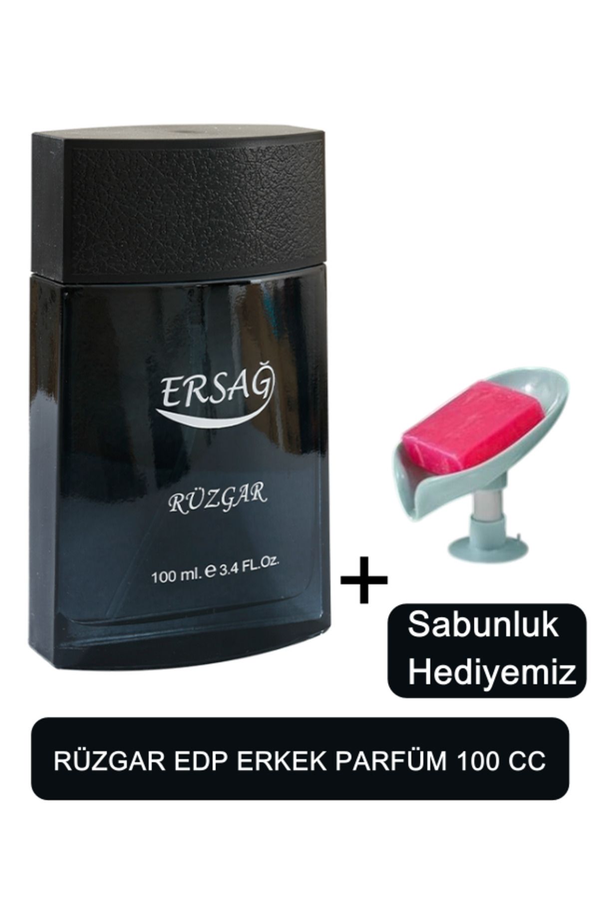 Ersağ Rüzgar Erkek Parfüm 100cc - Sabunluk Hediyemiz 1003-07