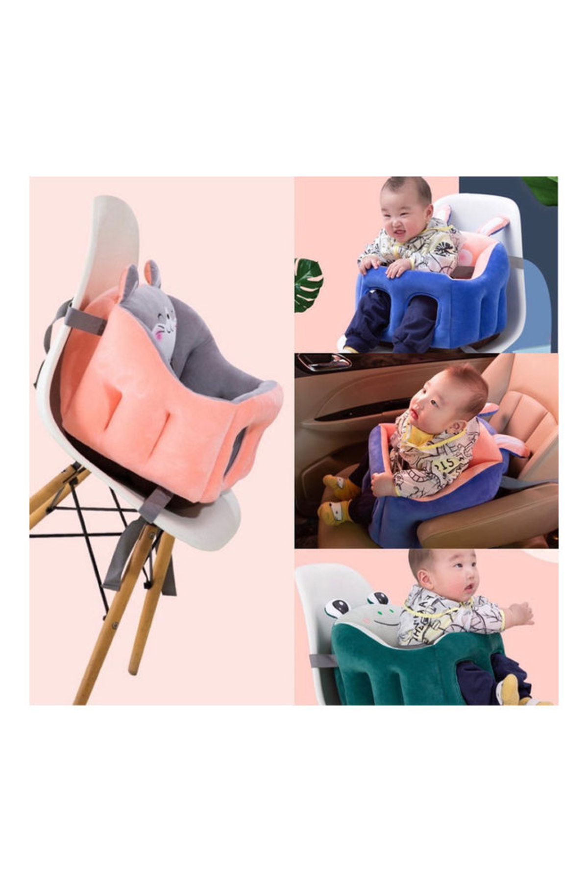 كرسي طعام محمول للأطفال، كرسي تعليمي، أريكة أطفال، وسادة جلوس للأطفال، تدريب الأطفال