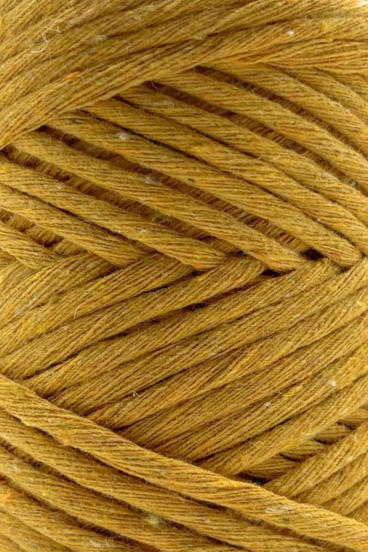 SENSY-Premium Taranan Macrame Single Twist Makrame Hobby Floss Mustard 2