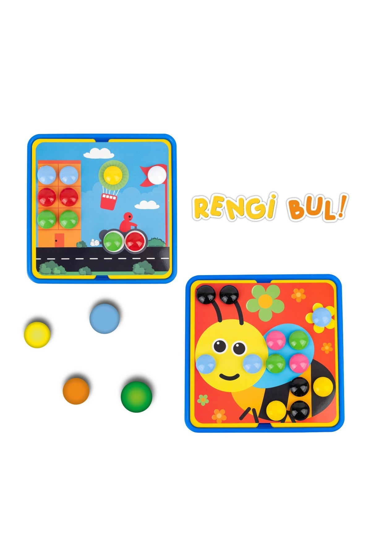 Bee Smart Rengi Bul 3 yaş oyunu Oyunu Eğitici Oyuncak Kutu Oyunu Aile Oyunu 2 yaş fotoğrafı 4 (önizleme)