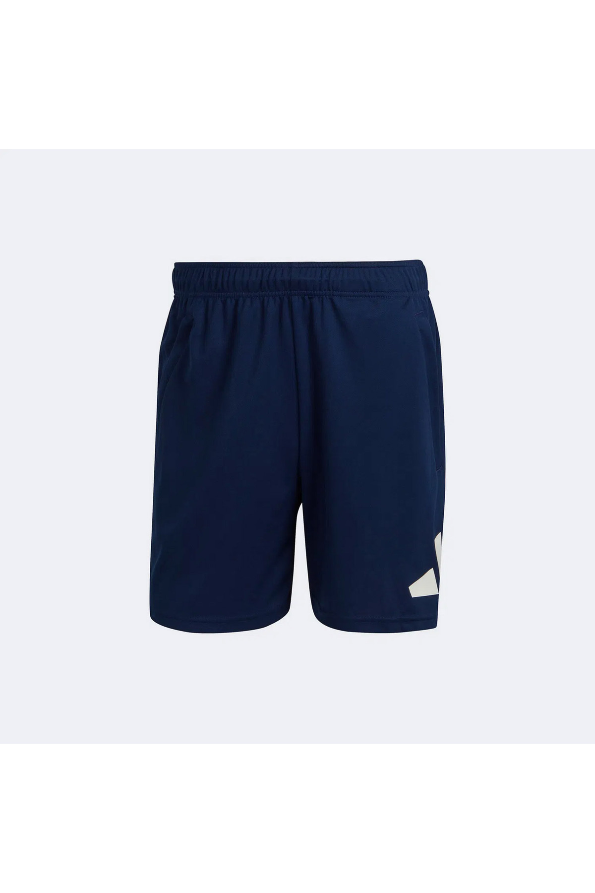 adidas-Ανδρικό μπλε σορτς προπόνησης με λογότυπο Essentials 2