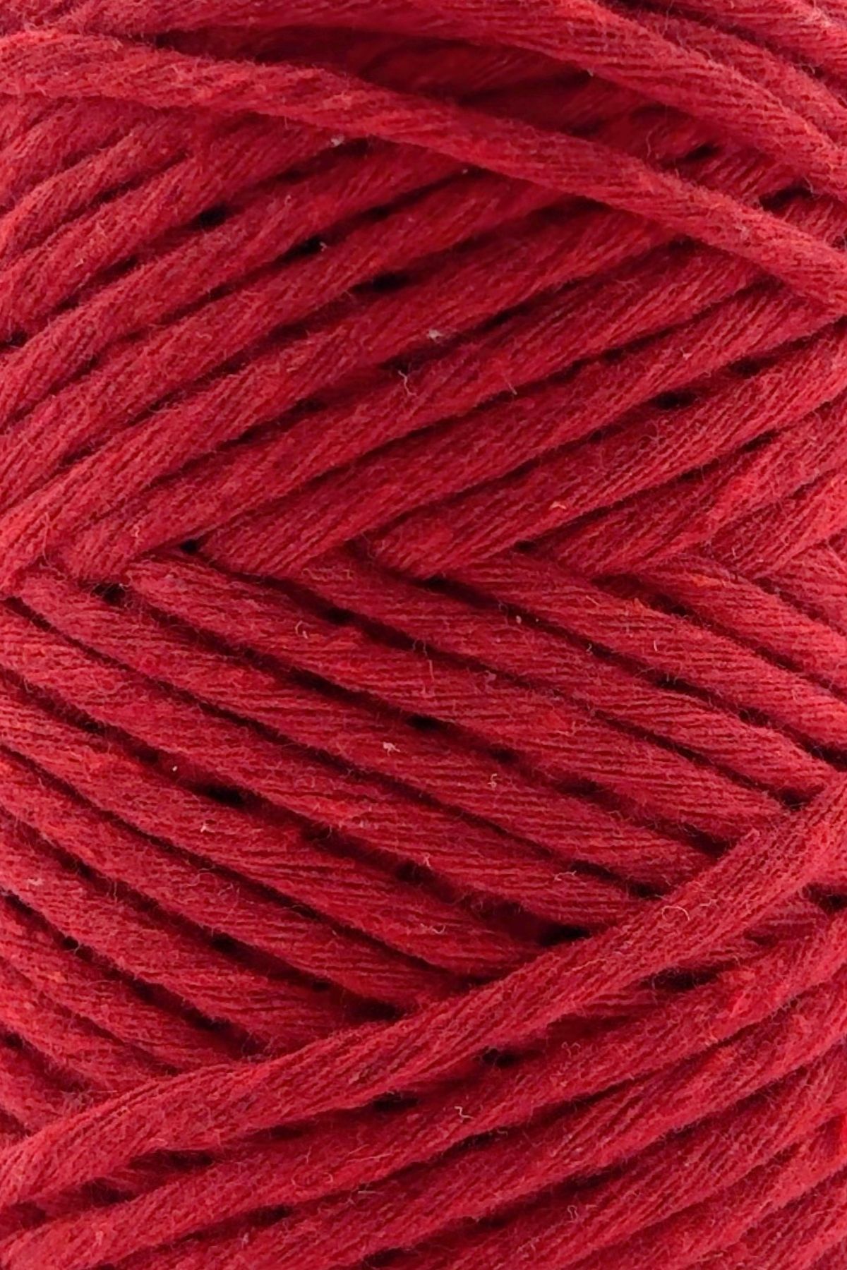 SENSY-Premium Scanned Macrame Macrame Scannable Cotton Macrame Rope Red 2