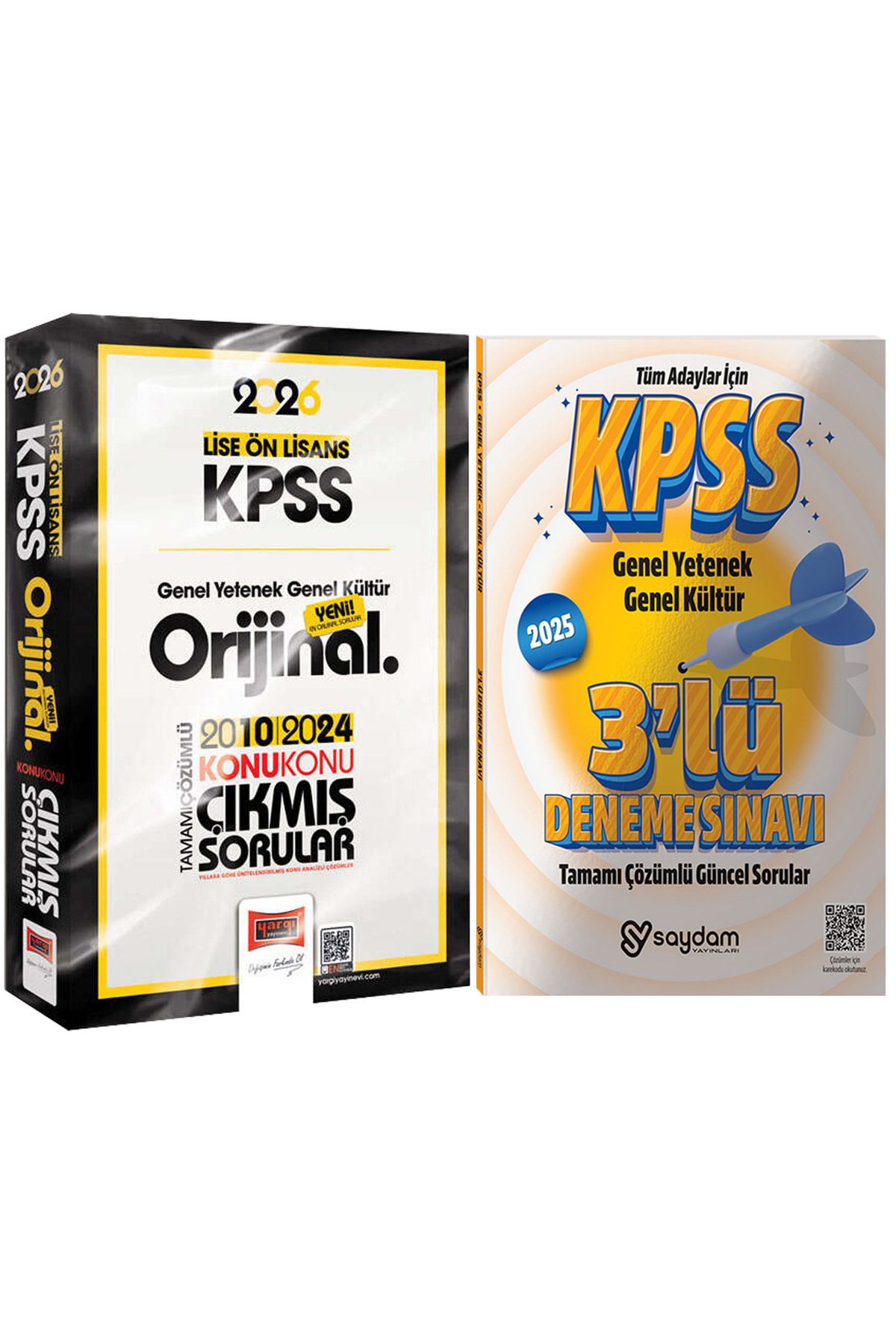 Yargı Yayınları 2026 KPSS GYGK Lise-Ön Lisans Orijinal Tamamı Çözümlü 2010-2024 Konu Konu Çıkmış Sorular(775 Sayfa)