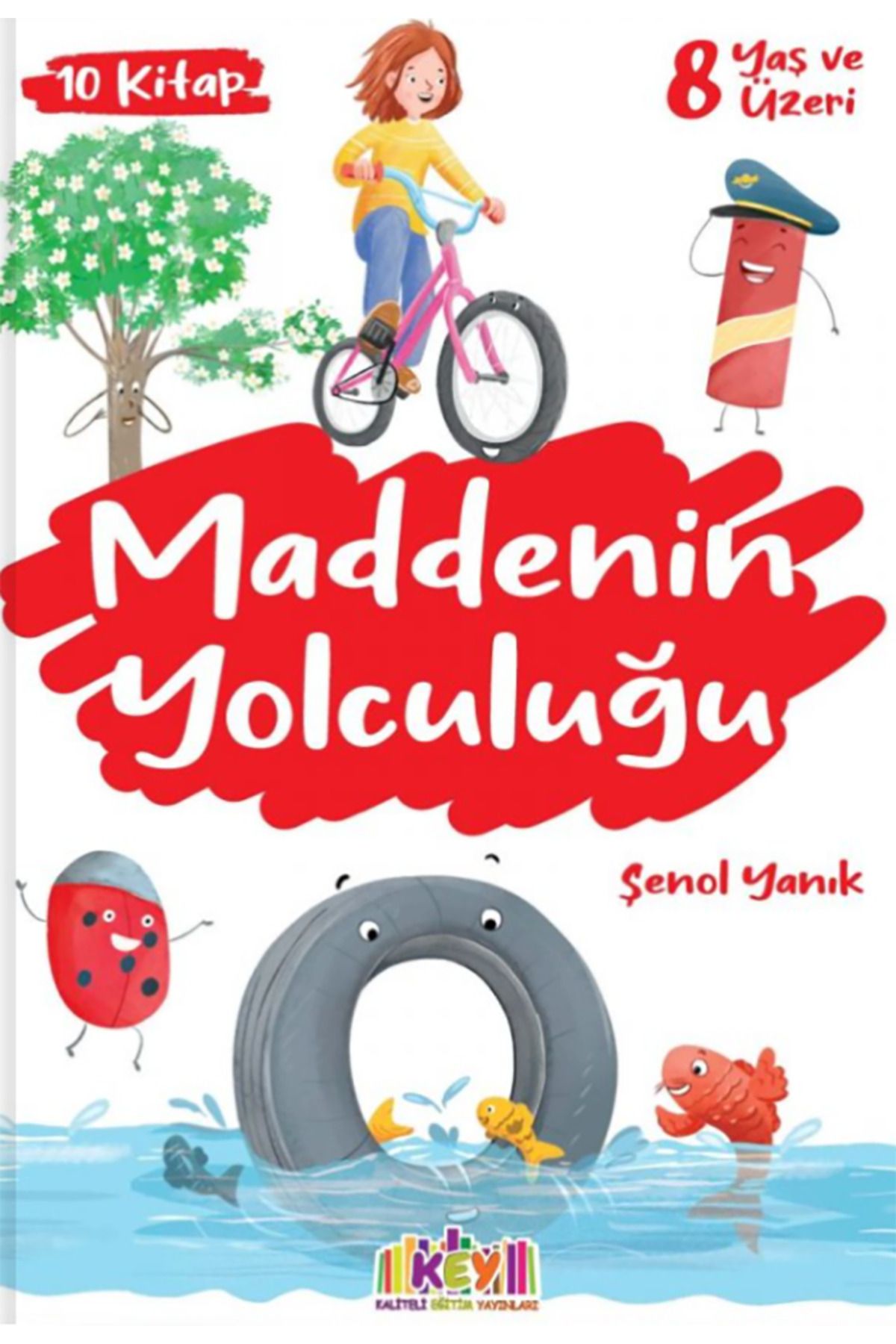 3K YAYIN Kaliteli Eğitim Yayınları (KEY) MADDENİN YOLCULUĞU Hikaye Serisi 10 Kitap 8 Yaş+ 3.SINIF 4.SINIF