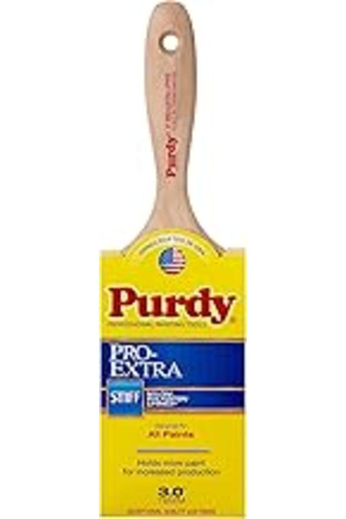 Pazarcan Purdy 144380730 Pro-Extra Sprig Naylon/Polyester/Chinex Fırça Süsleme Fırçası, Çok Renkli, 7,6 Cm