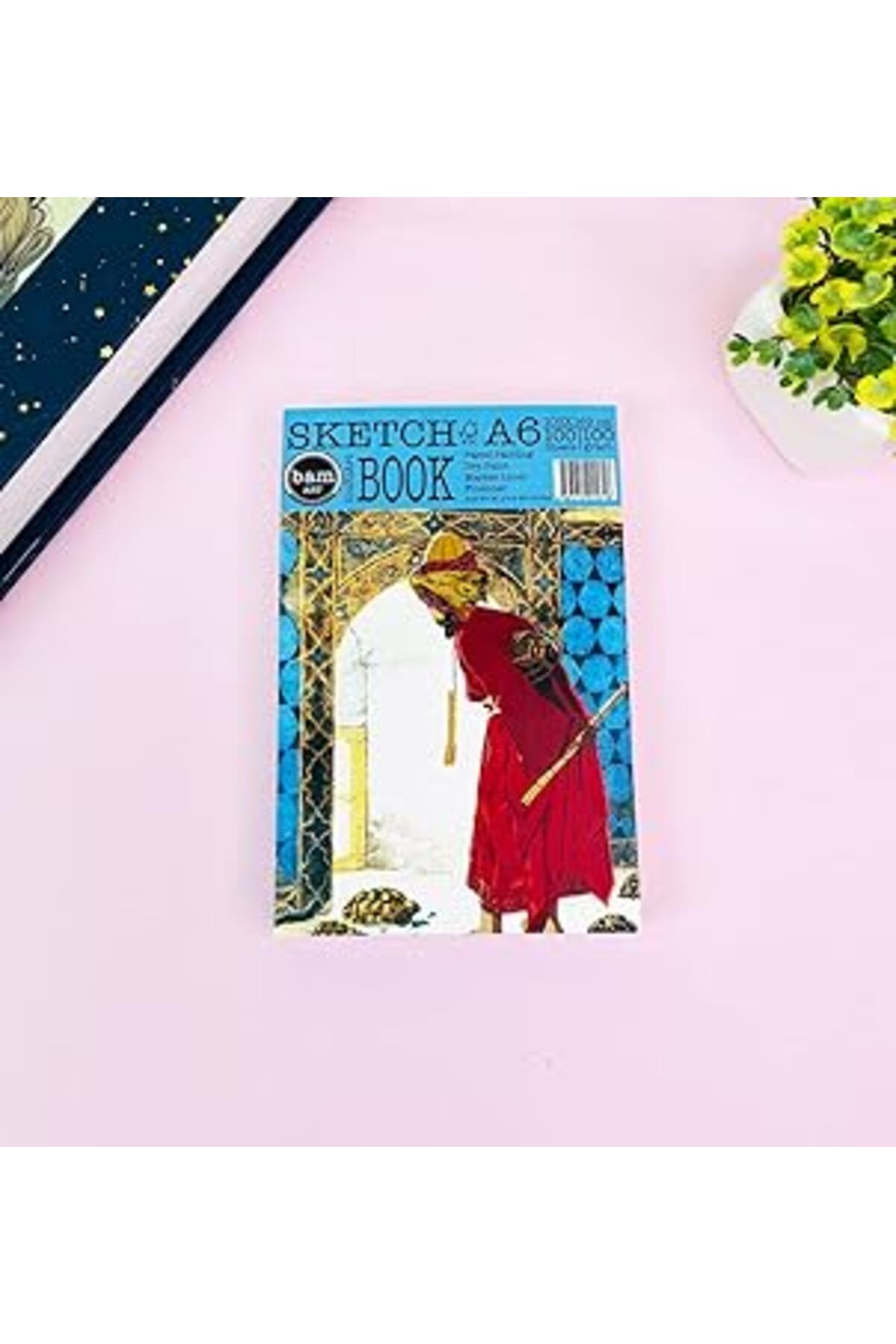Qedii A6 Sketch Book - Eskiz Defteri - 100 Gr - 100 Yaprak