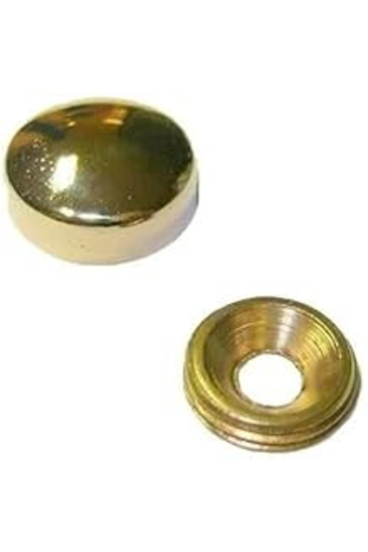 Pazarcan Dekoratif Vida Kapağı Sarı 15Mm - 10 Adet