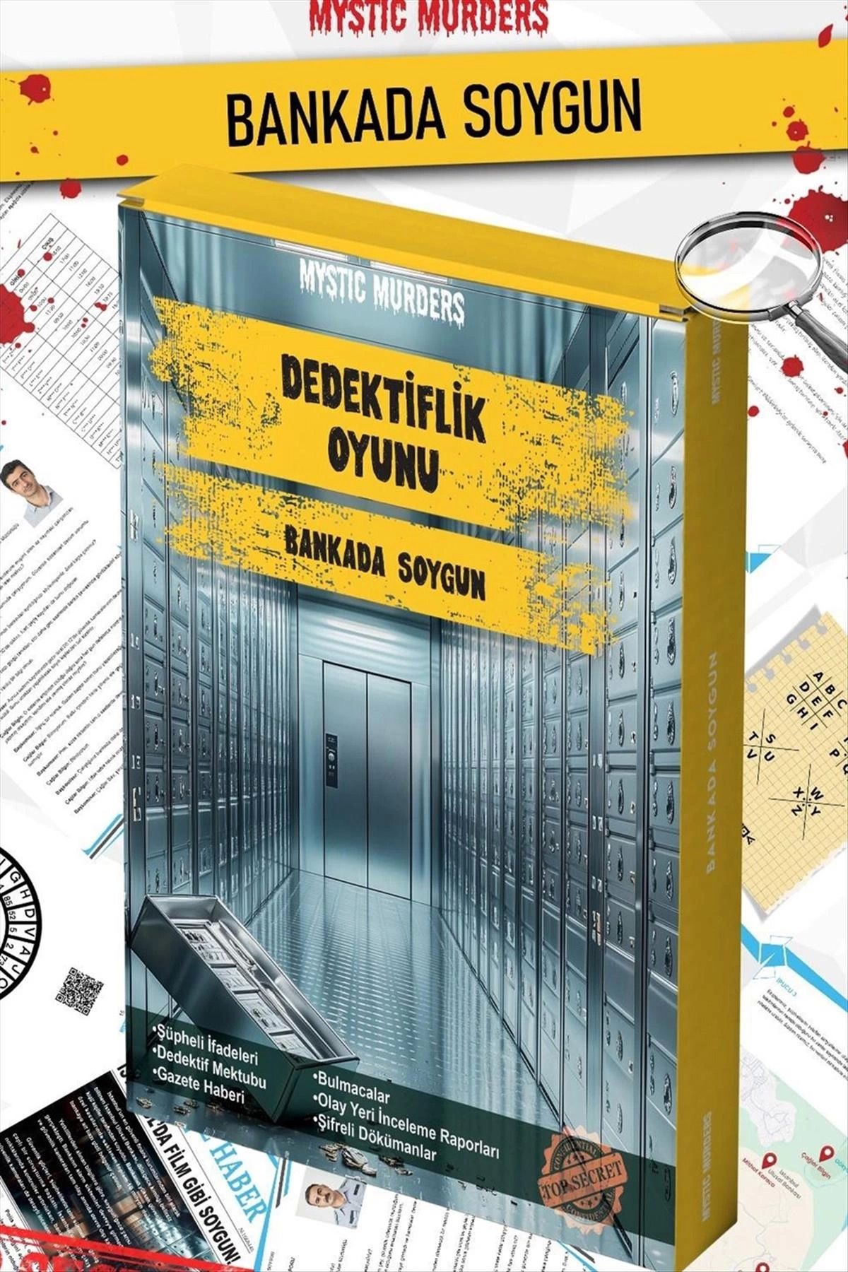 ÖYKÜ VE YİĞİT Bankada Soygun Dedektif Dava Çözme Oyunu