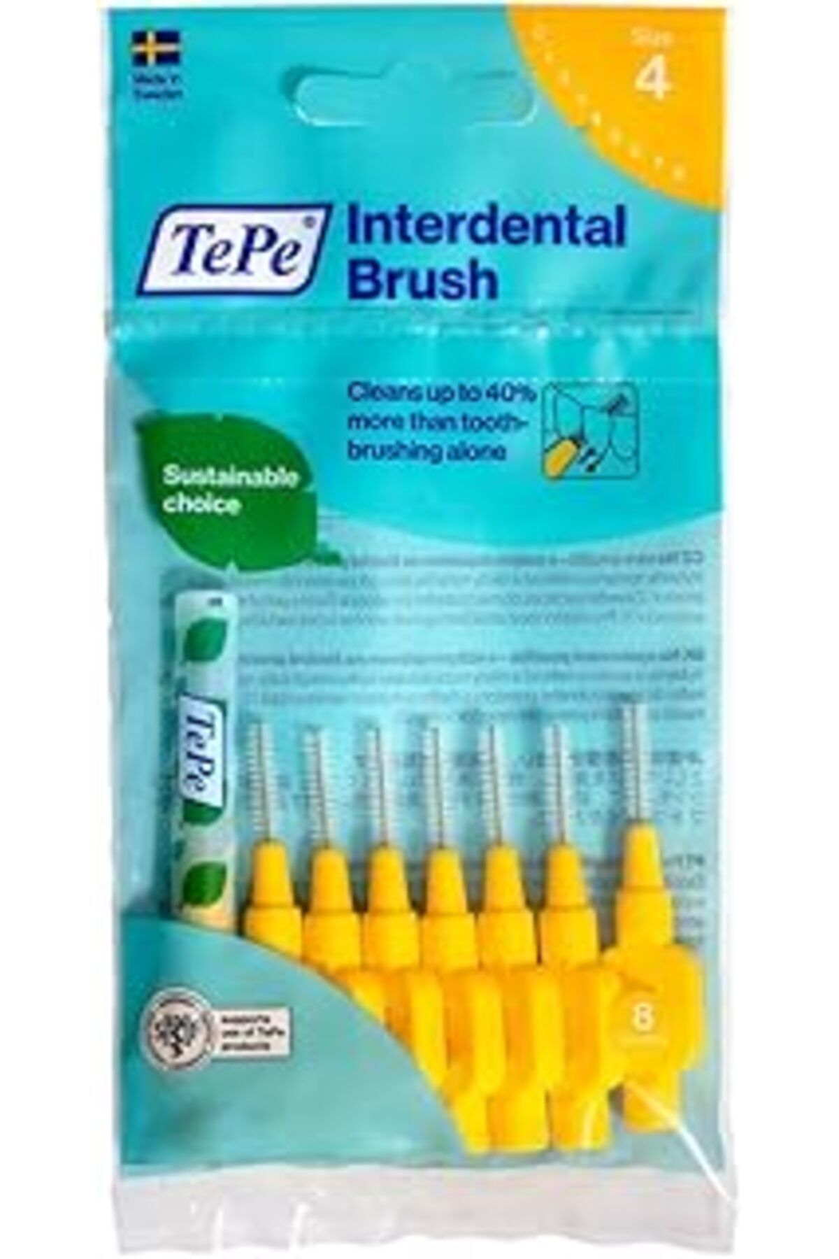 Pazarcan Tepe 8'Li Arayüz Fırçası 0.7 Mm Sarı
