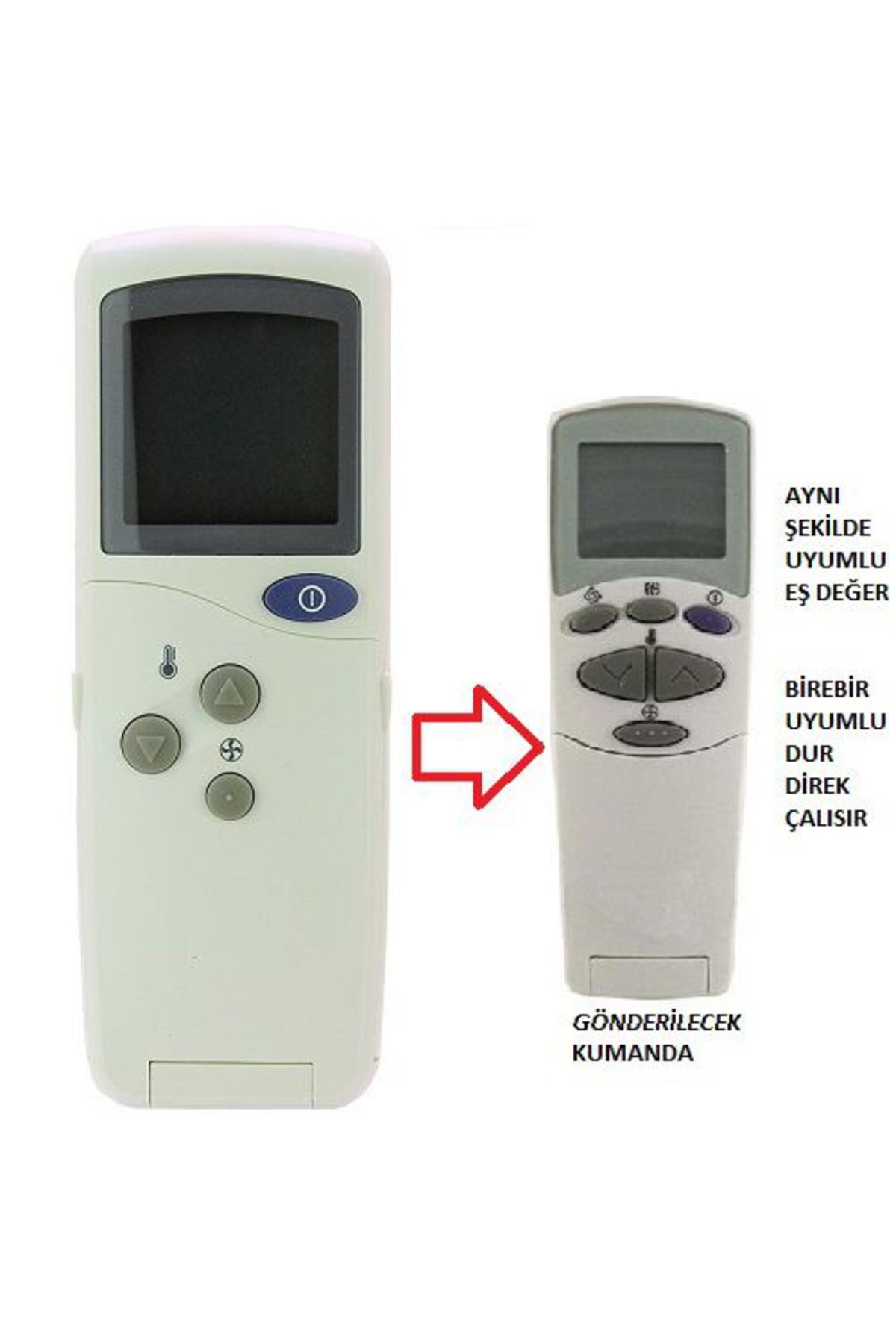 LG Klima Kumandası – Eşdeğer