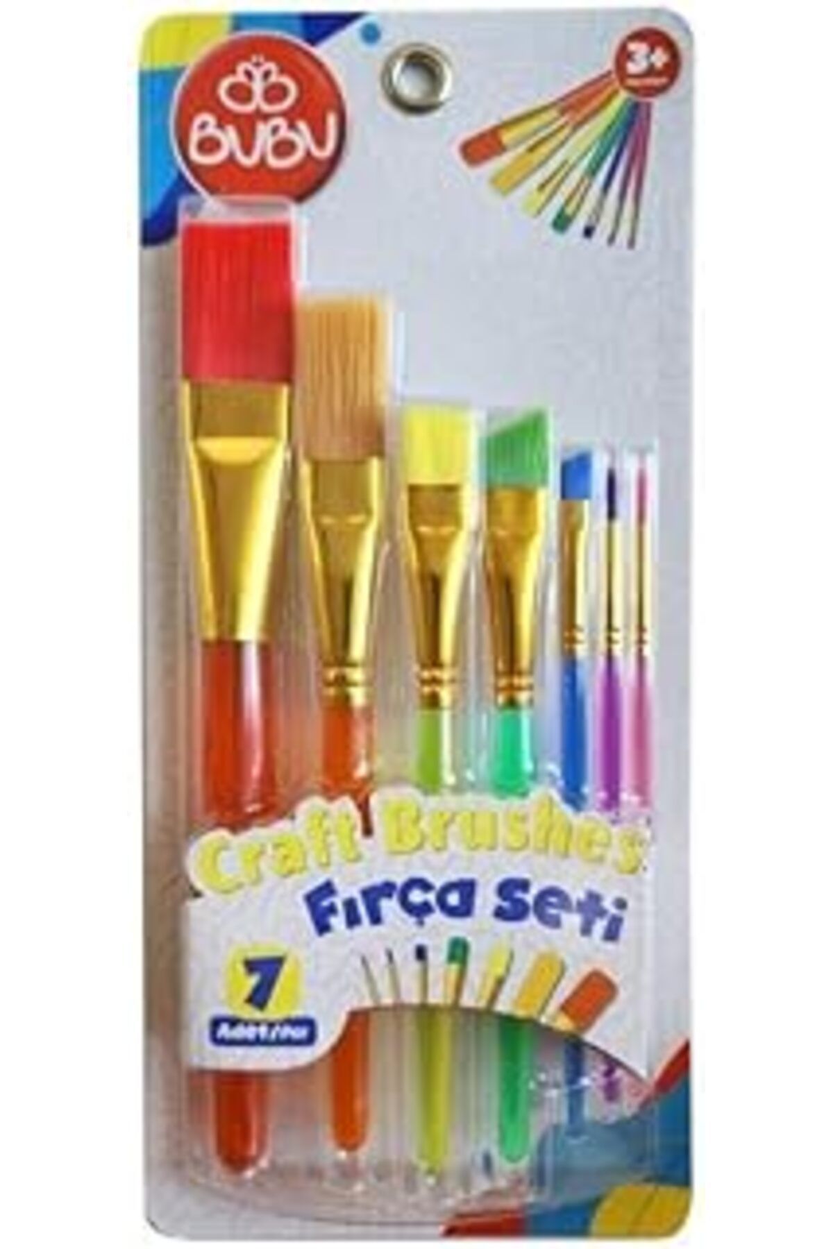 Qedii Bu-bu Firça Seti 7’li
